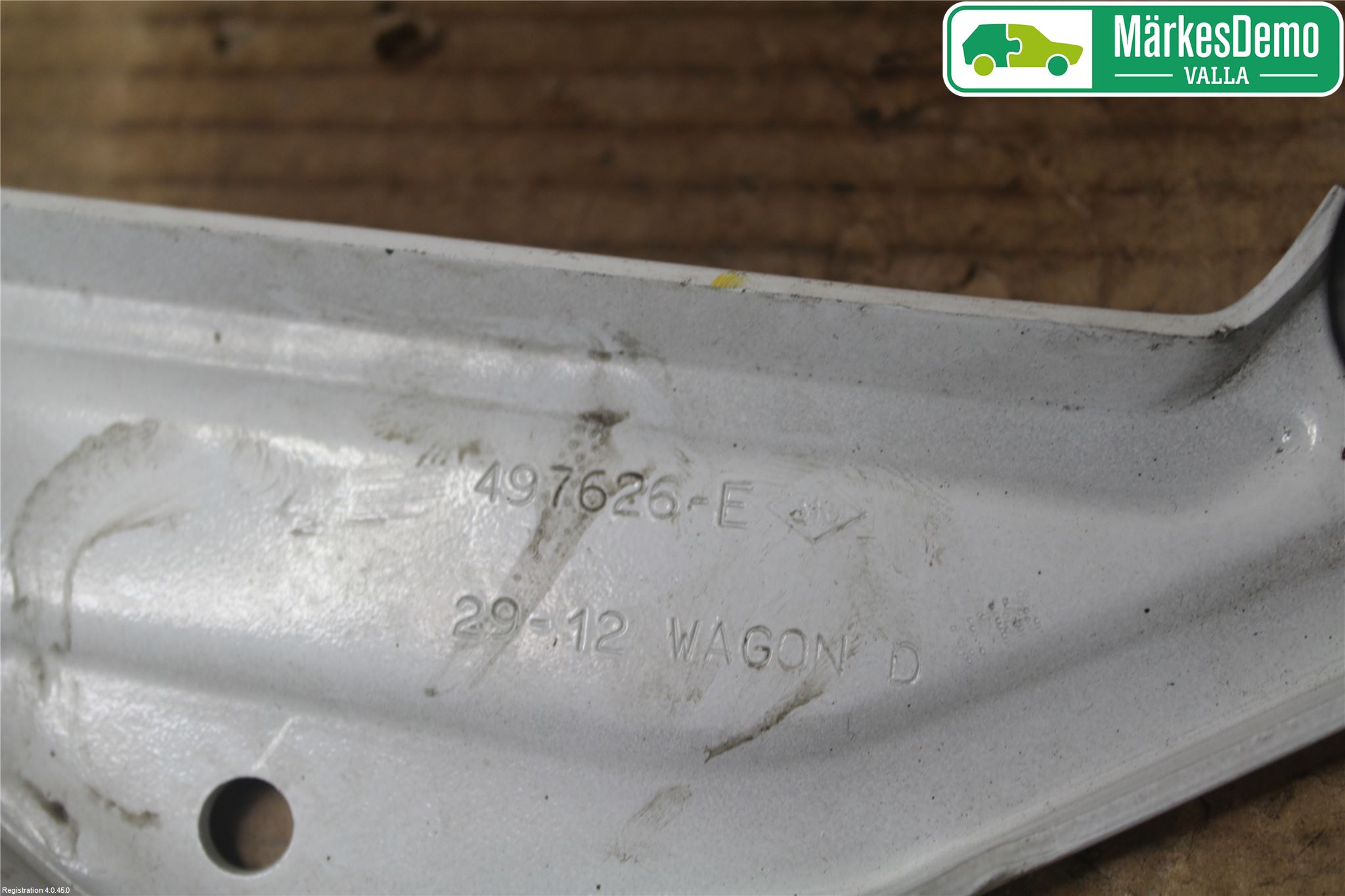 Renault KANGOO II 08-14 Dörrgångjärn