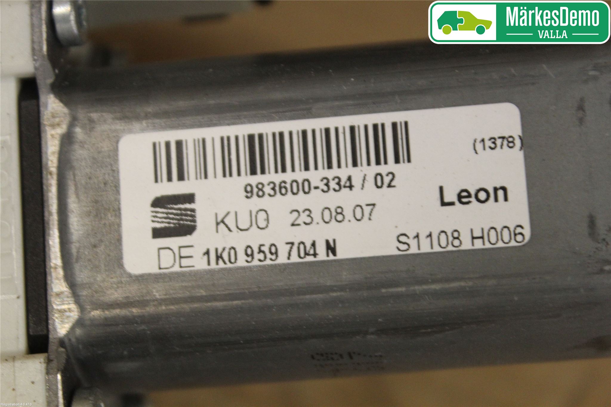 Seat LEON 06-12 Fönsterhiss El Kompl