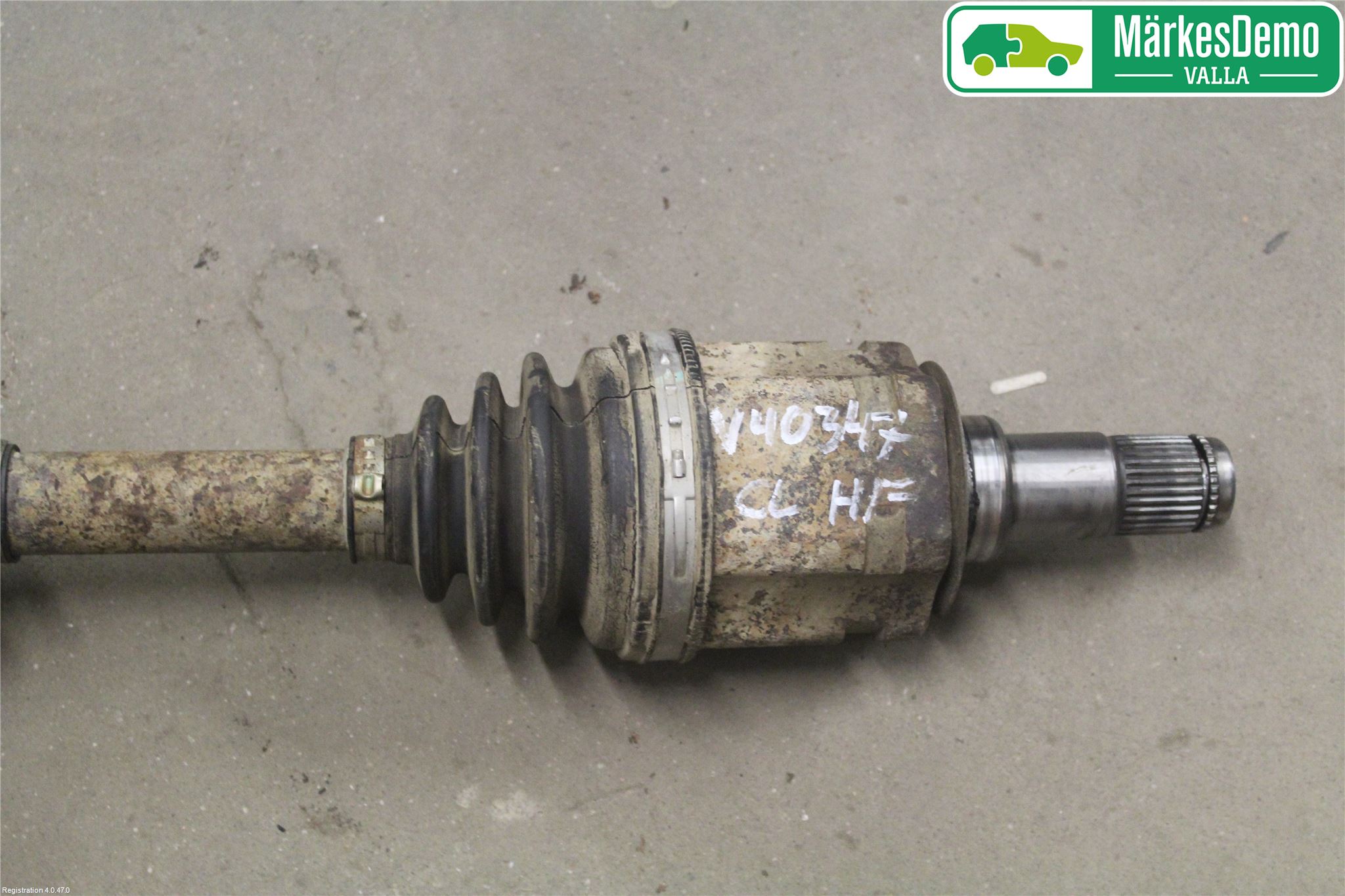 Toyota HILUX 05-16 Drivaxel Fram Höger