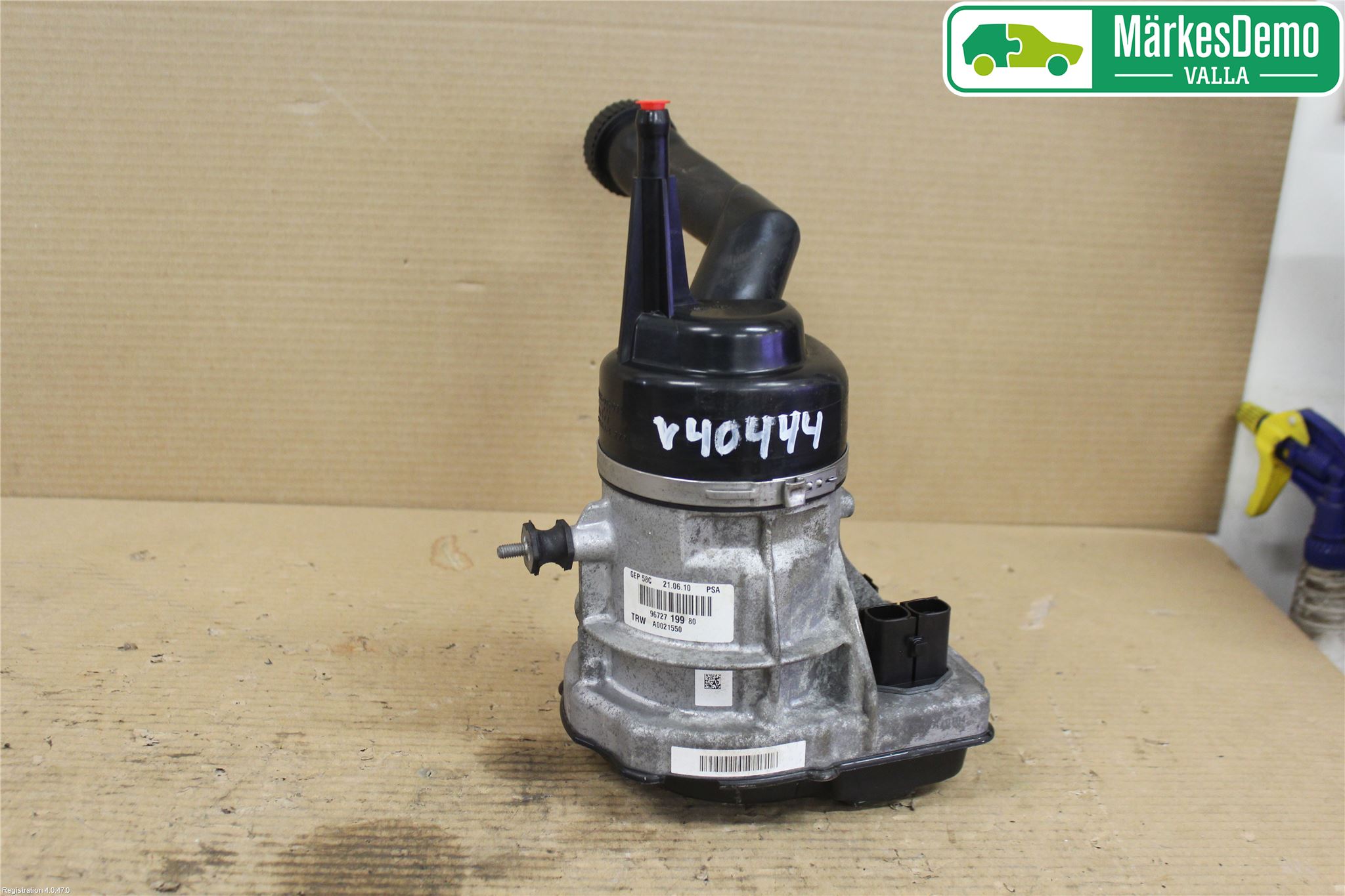 Peugeot 308 08-13 Styrservo Pump Elektrisk