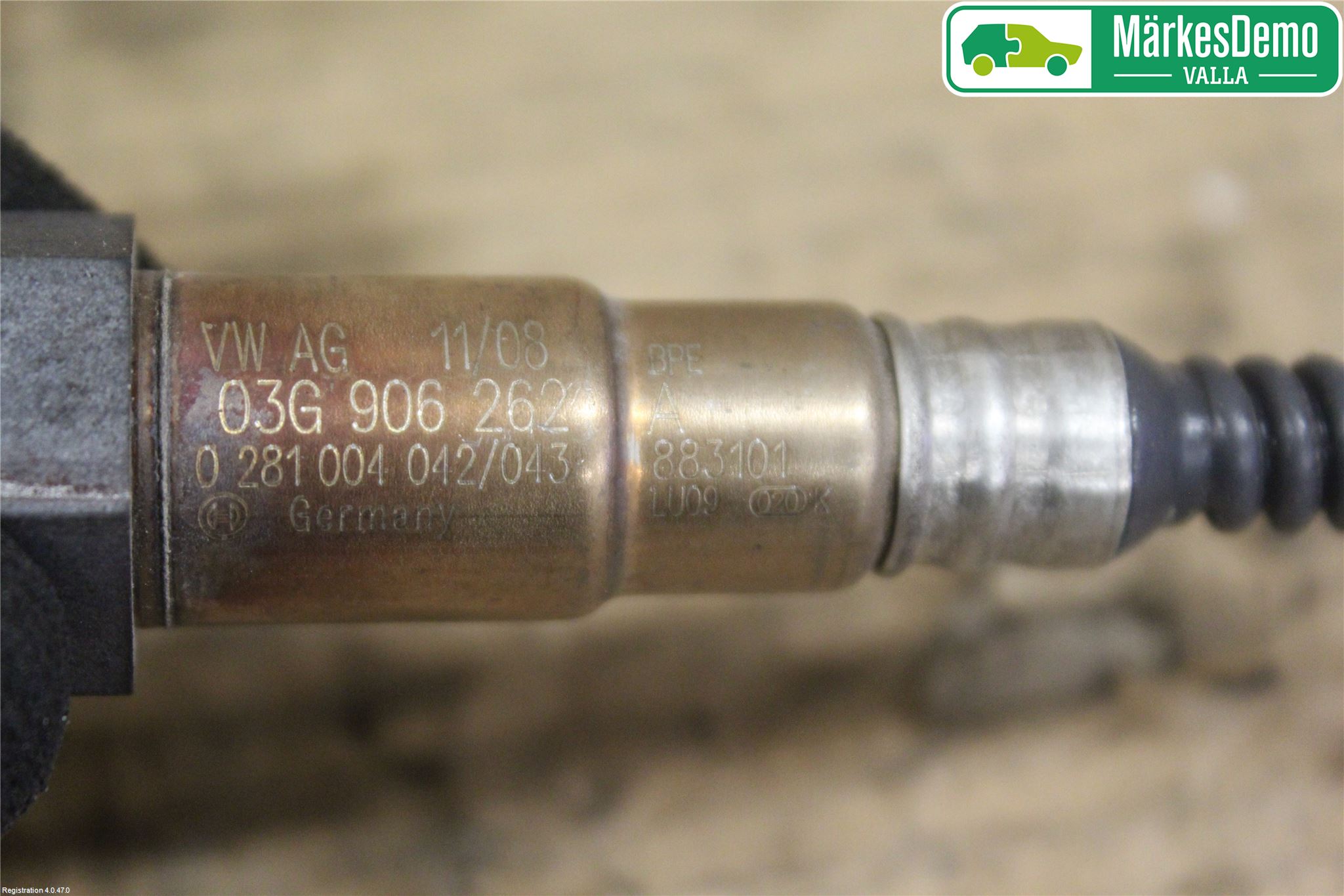 Volkswagen VW GOLF V 04-09 Injlambdasond