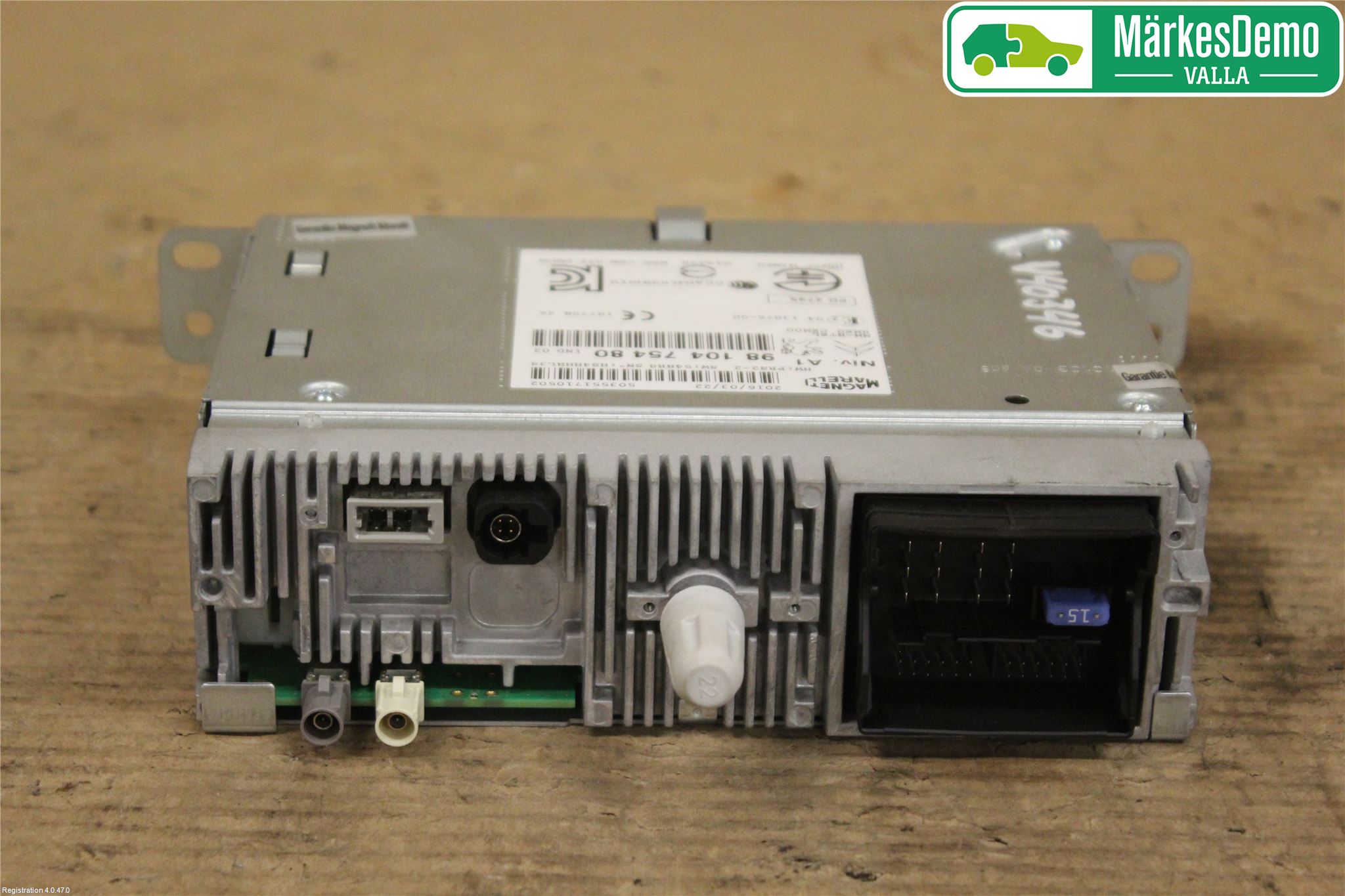 Peugeot 508 11-18 Cd Radio - Multimediapanel
