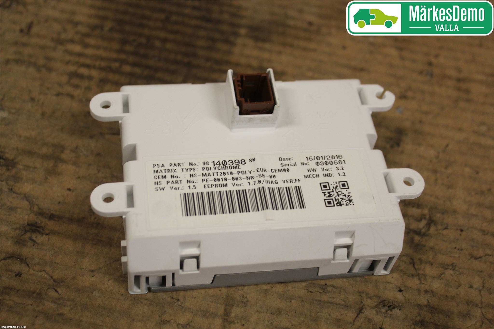 Peugeot 508 11-18 Färddator