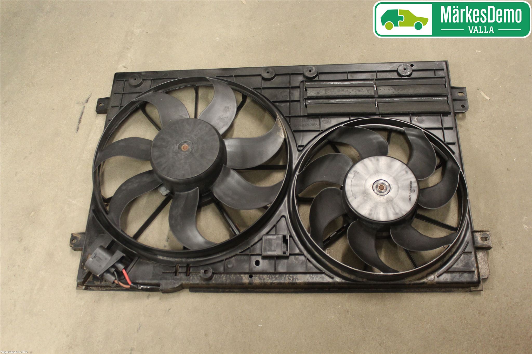 Volkswagen VW PASSAT 05-11 Kylfläkt El