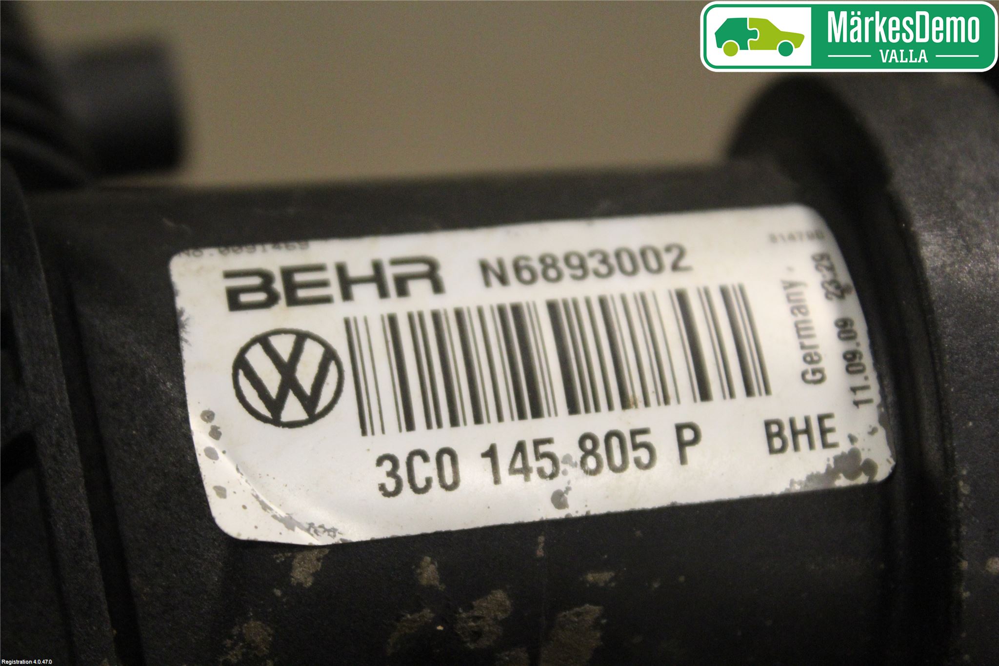 Volkswagen VW PASSAT 05-11 Laddluft-Intercooler Kyl