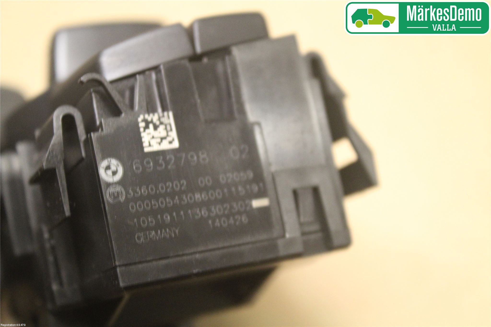 BMW 3 E90/91 SED/TOU 05-12 Strömställare Ljus