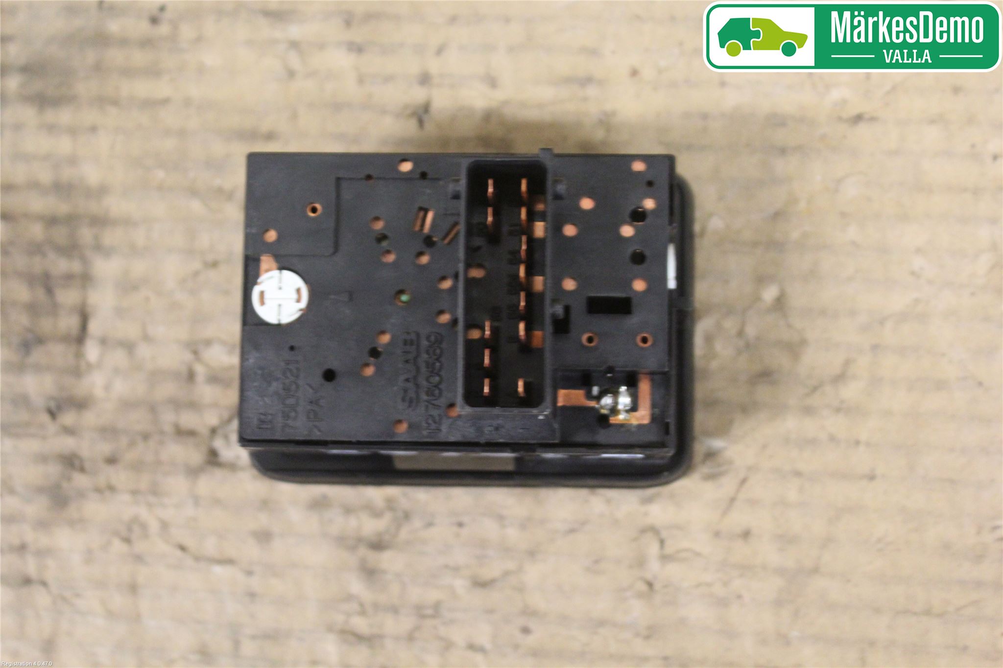 Saab 9-5     06-10 Strömställare Ljus