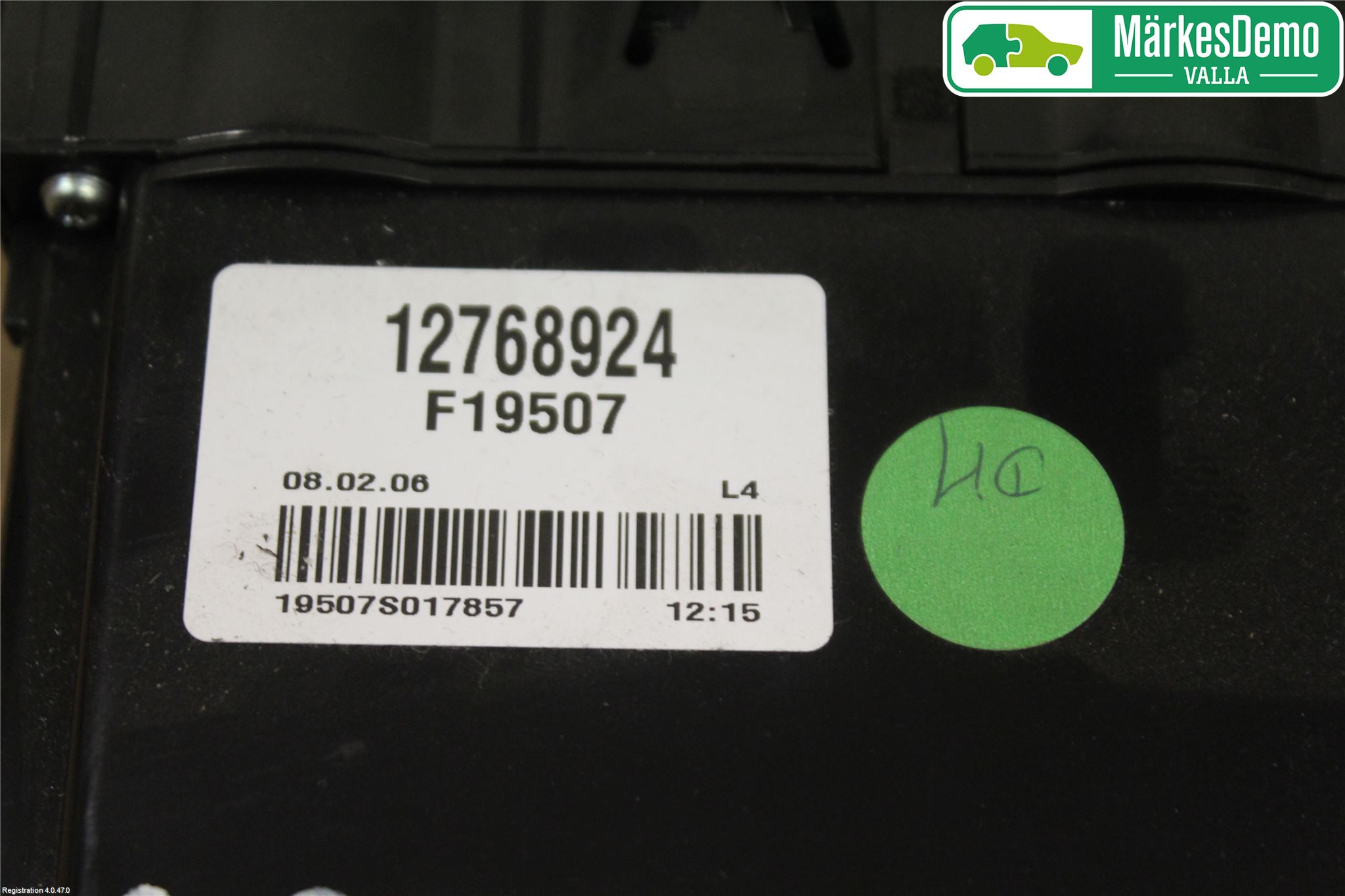 Saab 9-5     06-10 Värmereglage