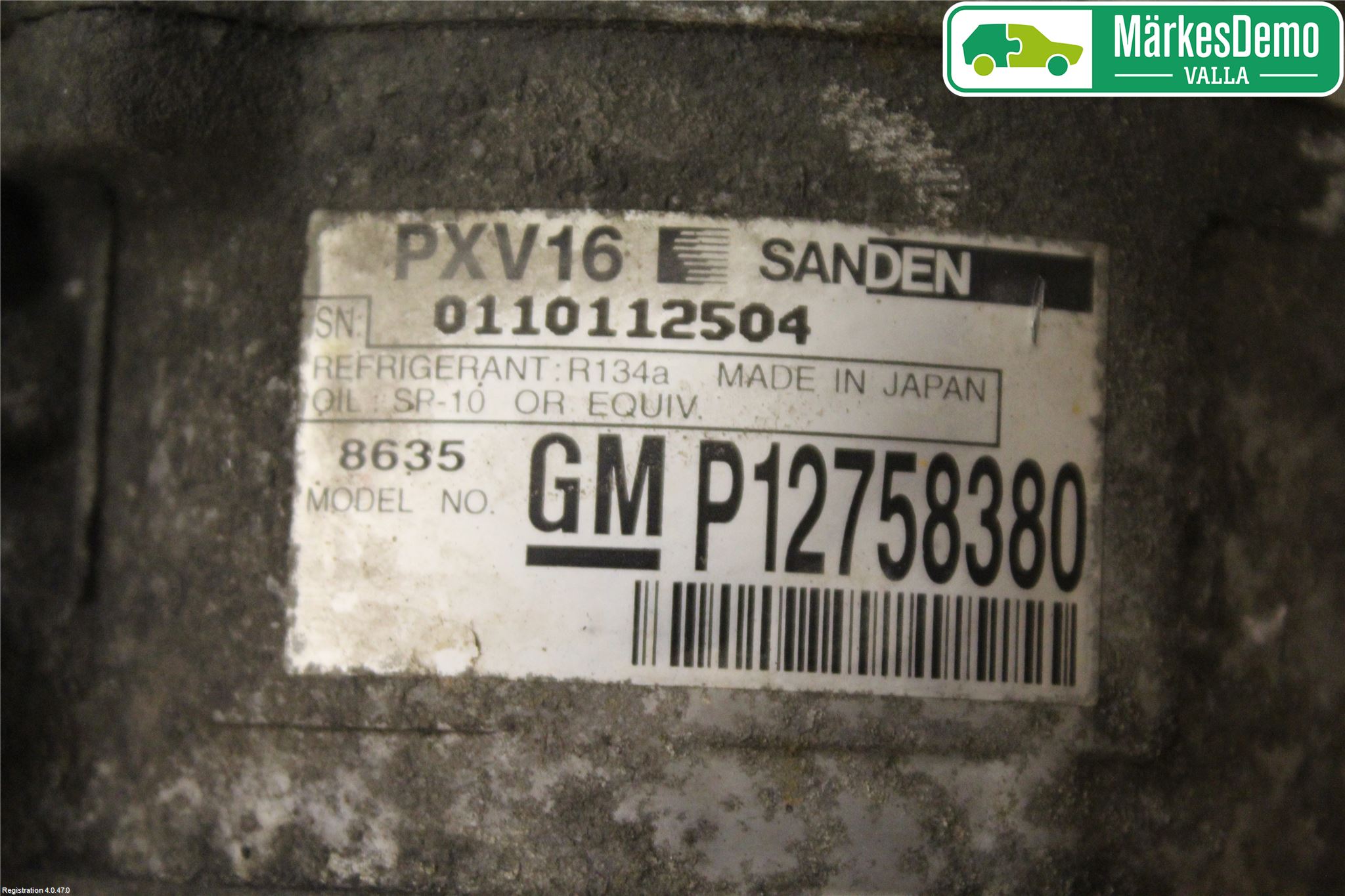 Saab 9-5     06-10 Ac Kompressor