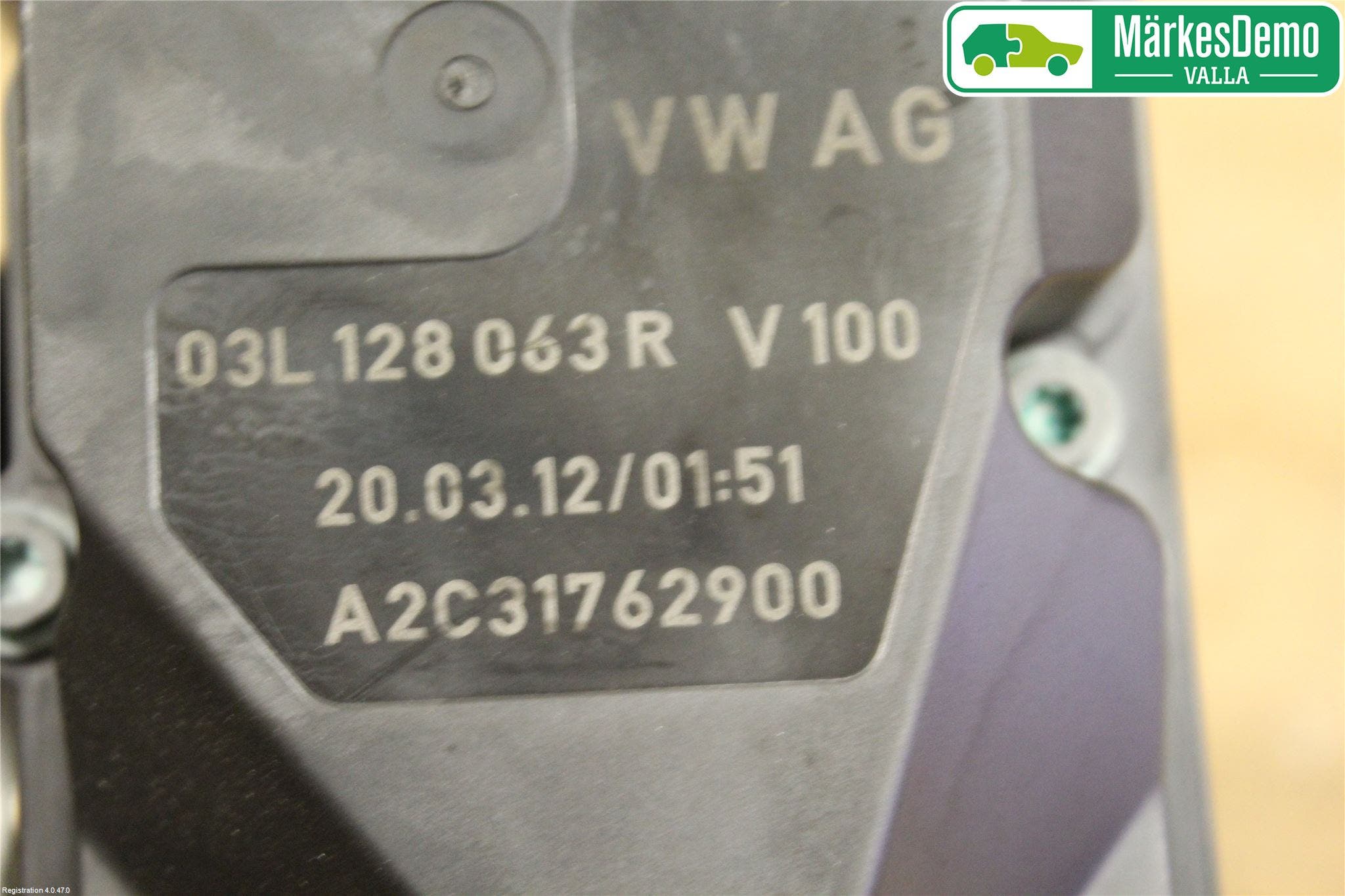 Audi Q5 09-16 Injspjällhus