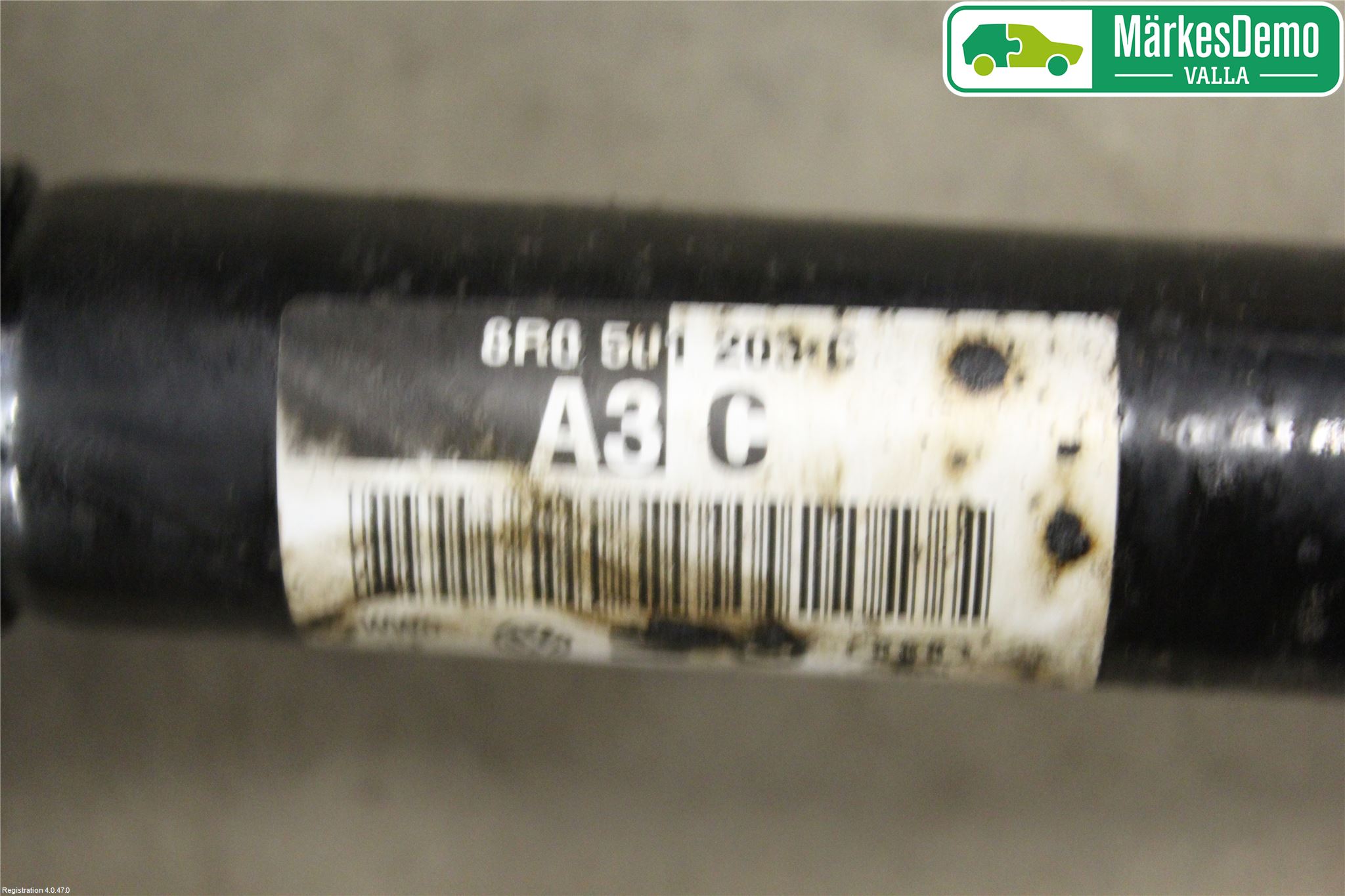 Audi Q5 09-16 Drivaxel Bak Vänster