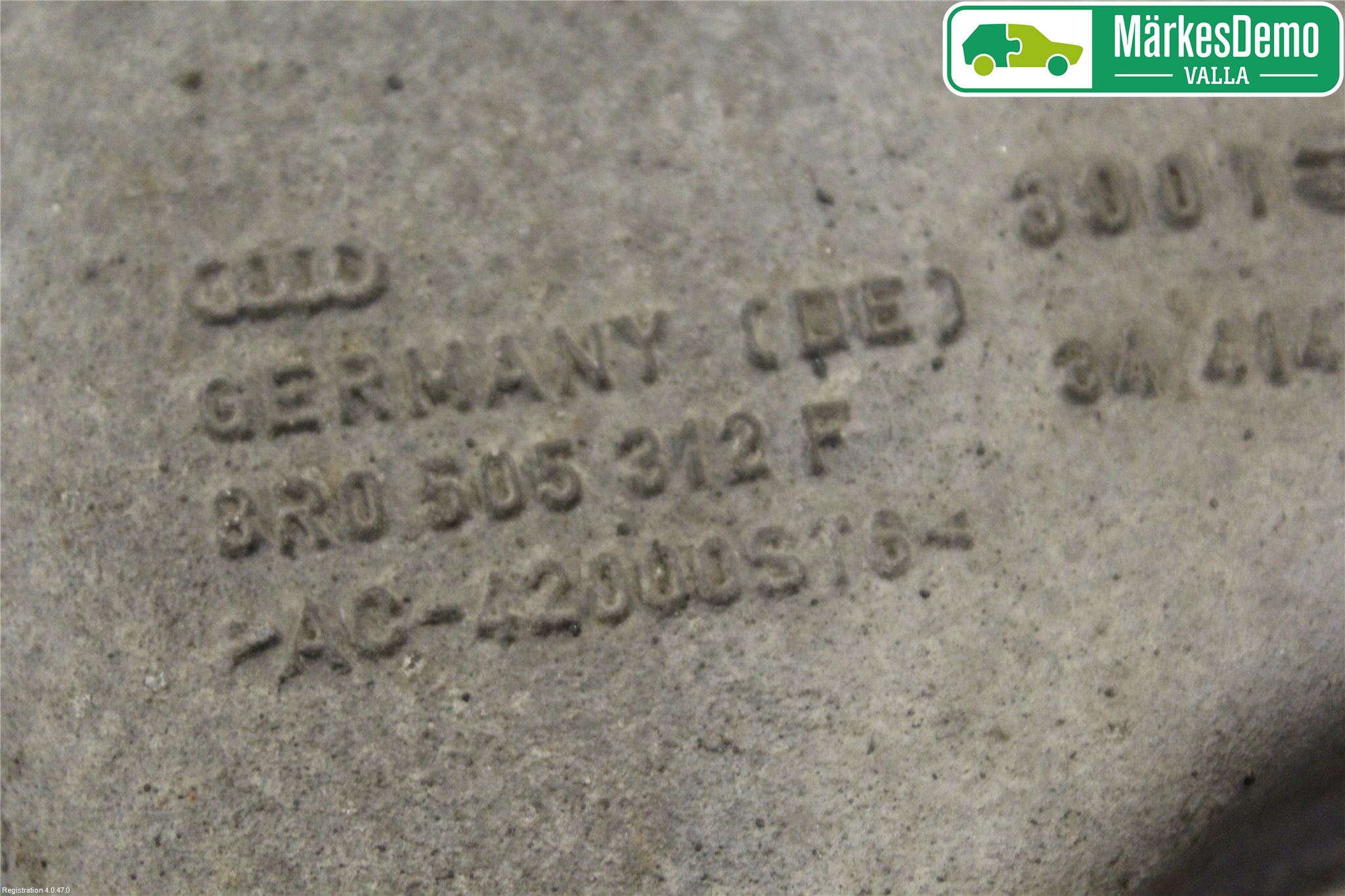 Audi Q5 09-16 Bärarm Bak Höger