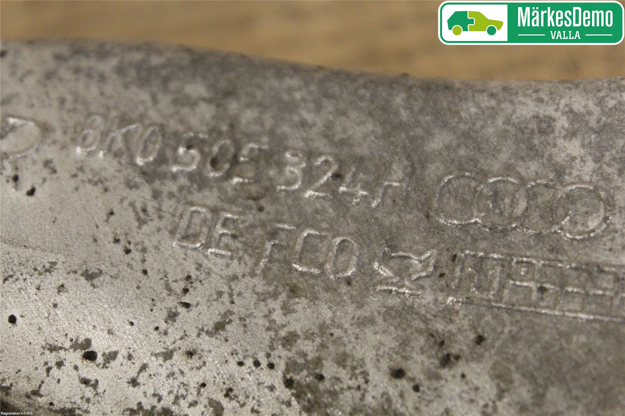 Audi Q5 09-16 Bärarm Bak Övre Höger