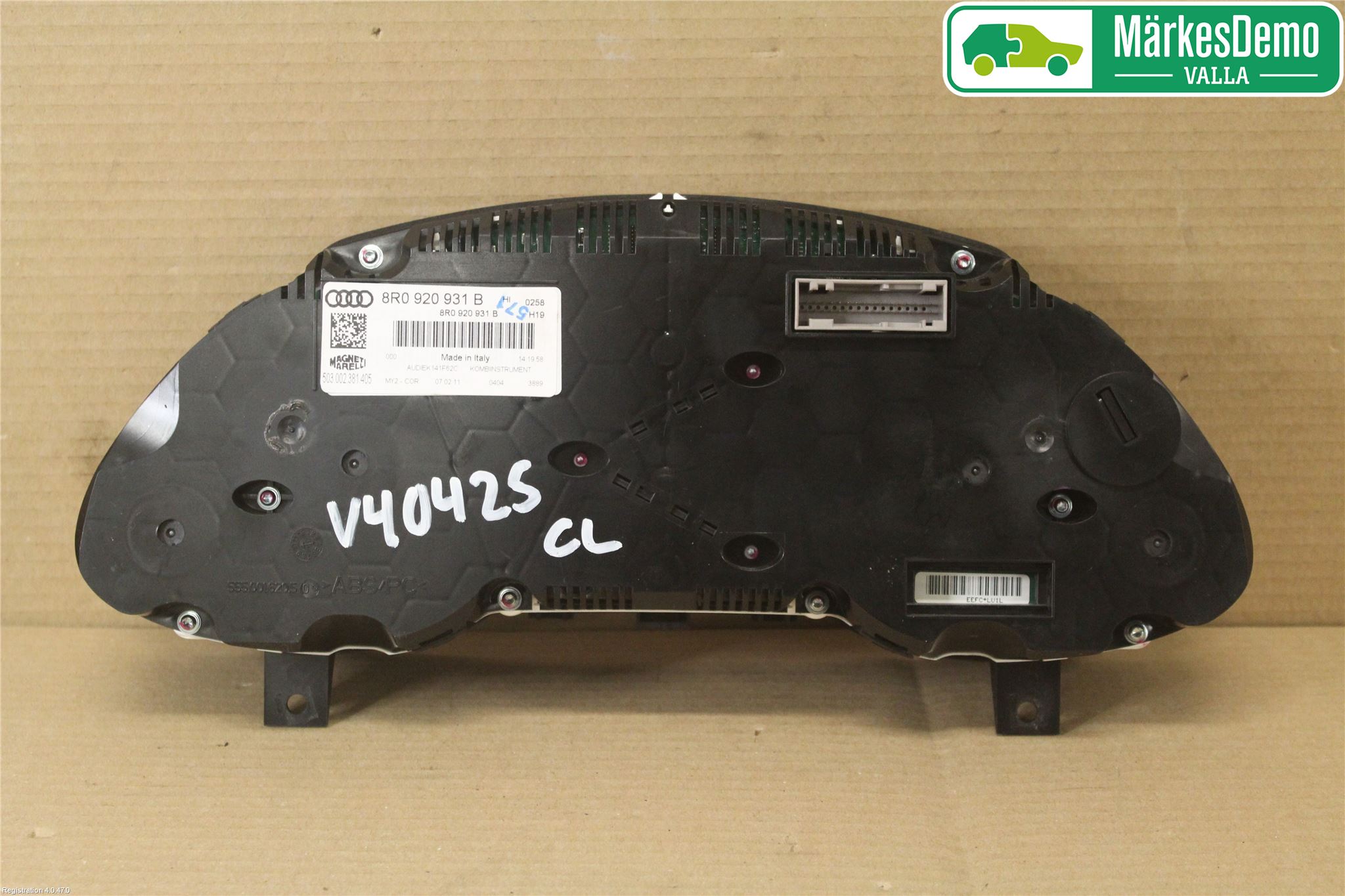 Audi Q5 09-16 Instrument Komb