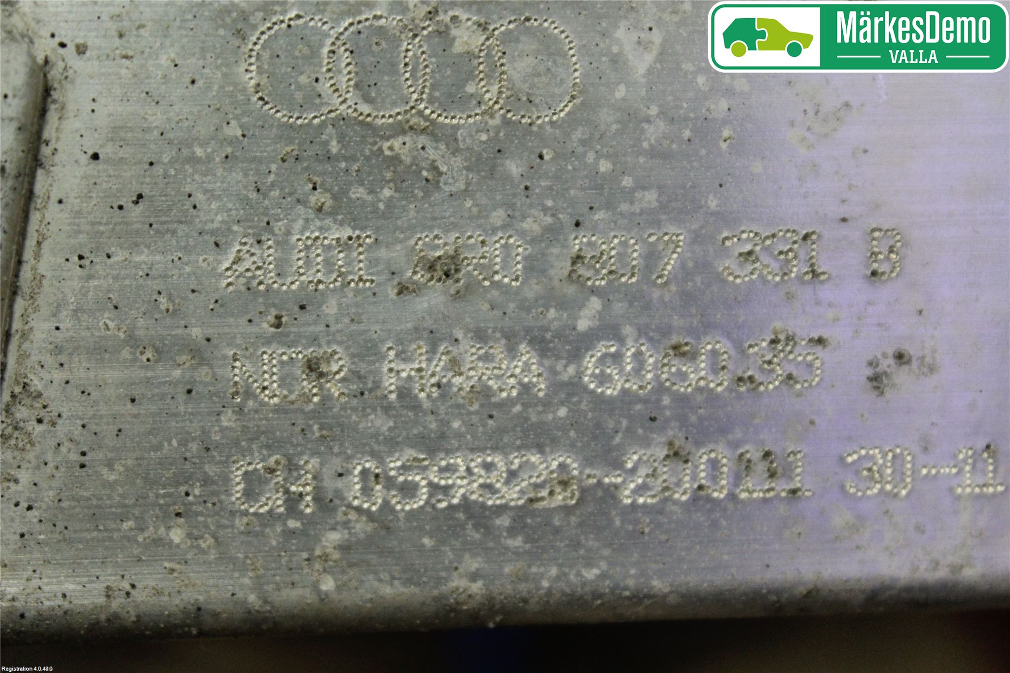Audi Q5 09-16 Stötfångarbalk Bak