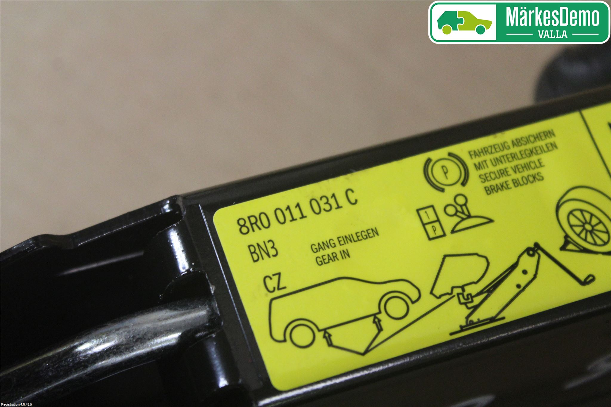 Audi Q5 09-16 Domkraft