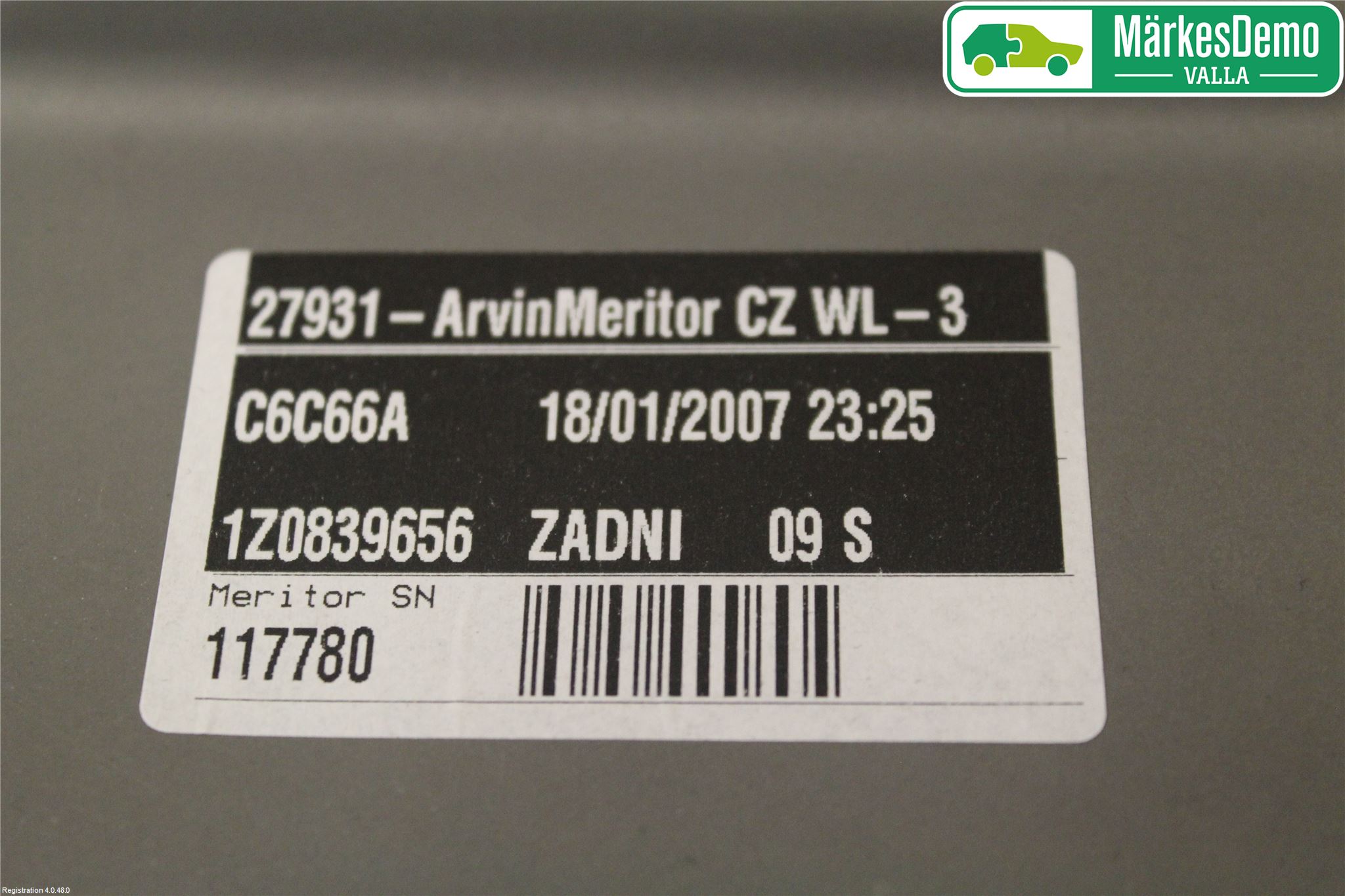 Skoda OCTAVIA (1Z) 05-13 Fönsterhissmekanism