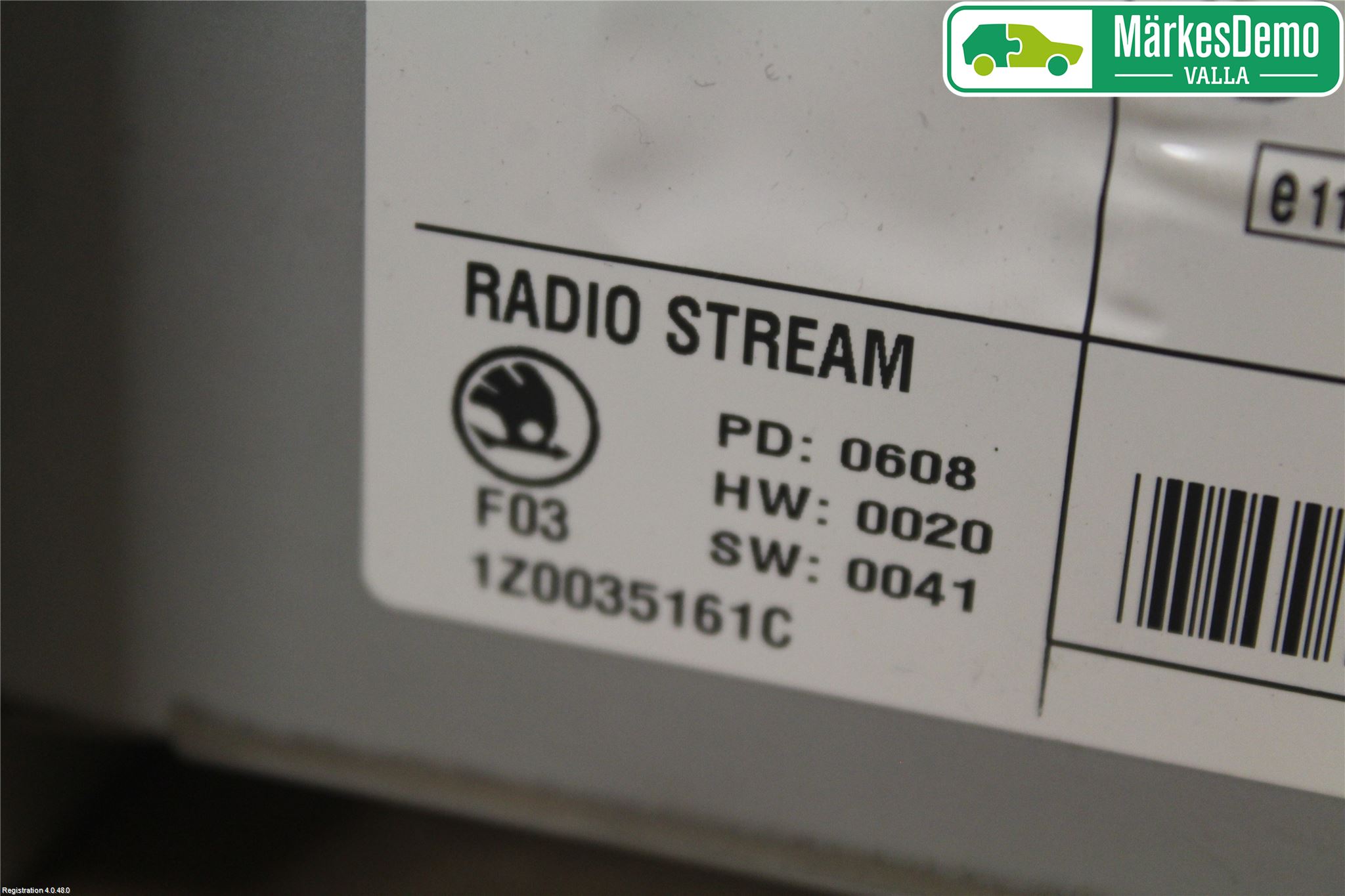 Skoda OCTAVIA (1Z) 05-13 Cd Radio - Multimediapanel