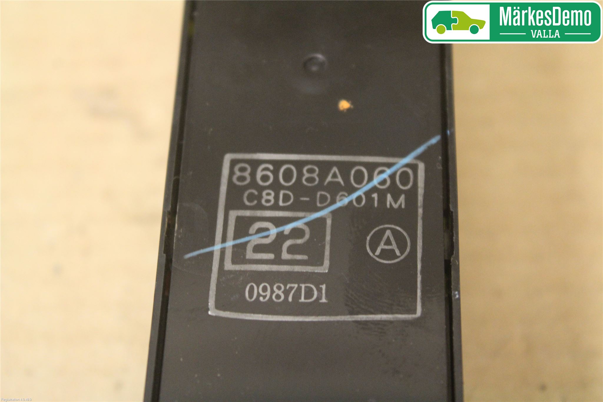 Mitsubishi OUTLANDER 07-12 Strömställare Elhiss