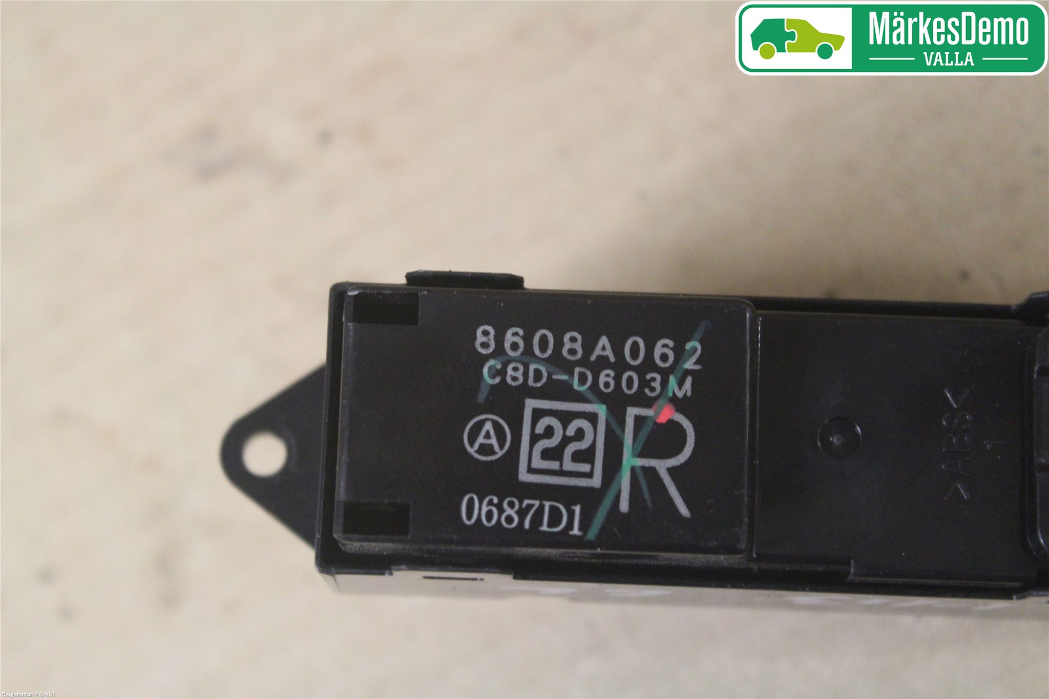 Mitsubishi OUTLANDER 07-12 Strömställare Elhiss