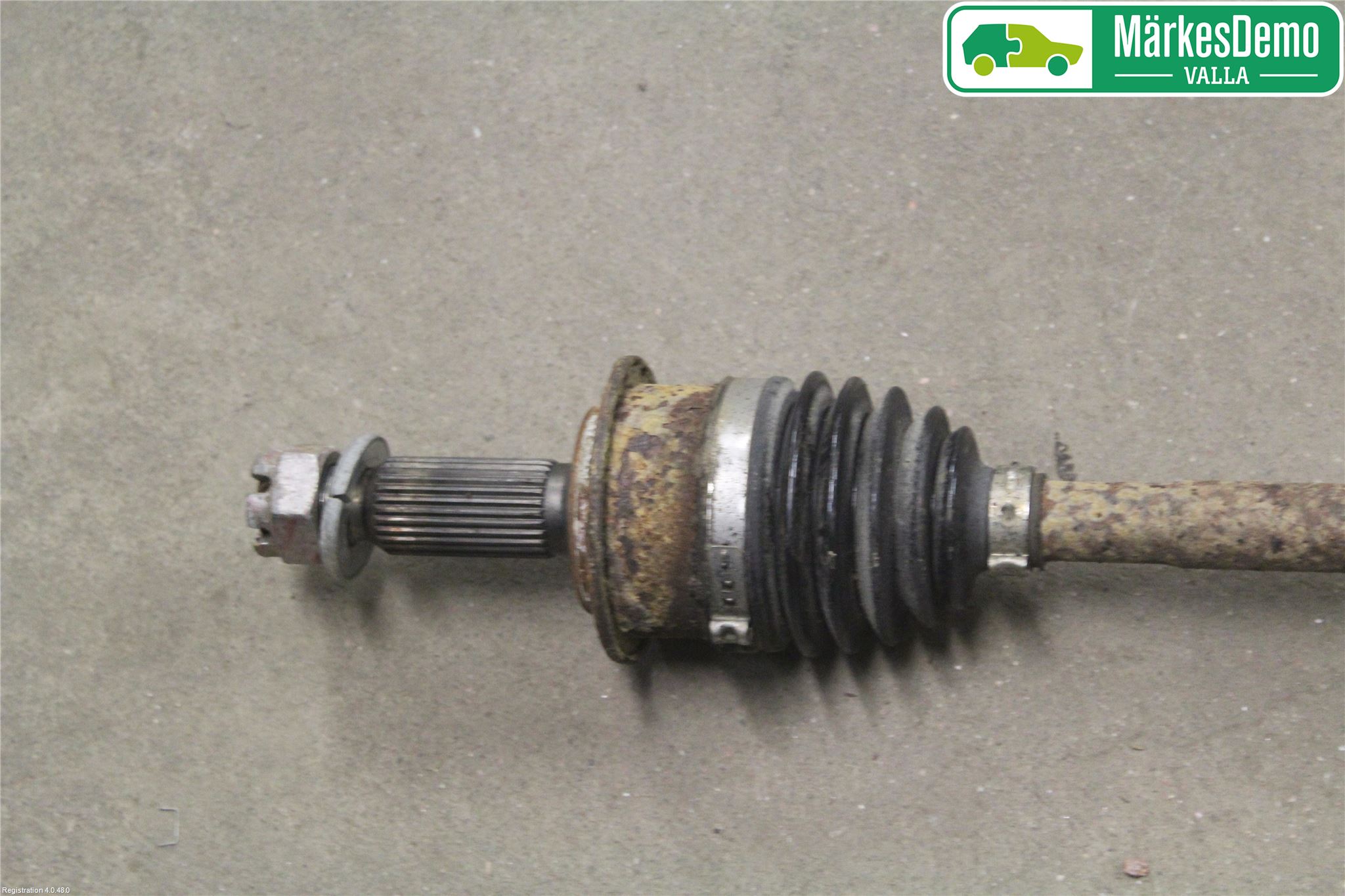 Mitsubishi OUTLANDER 07-12 Drivaxel Bak Vänster