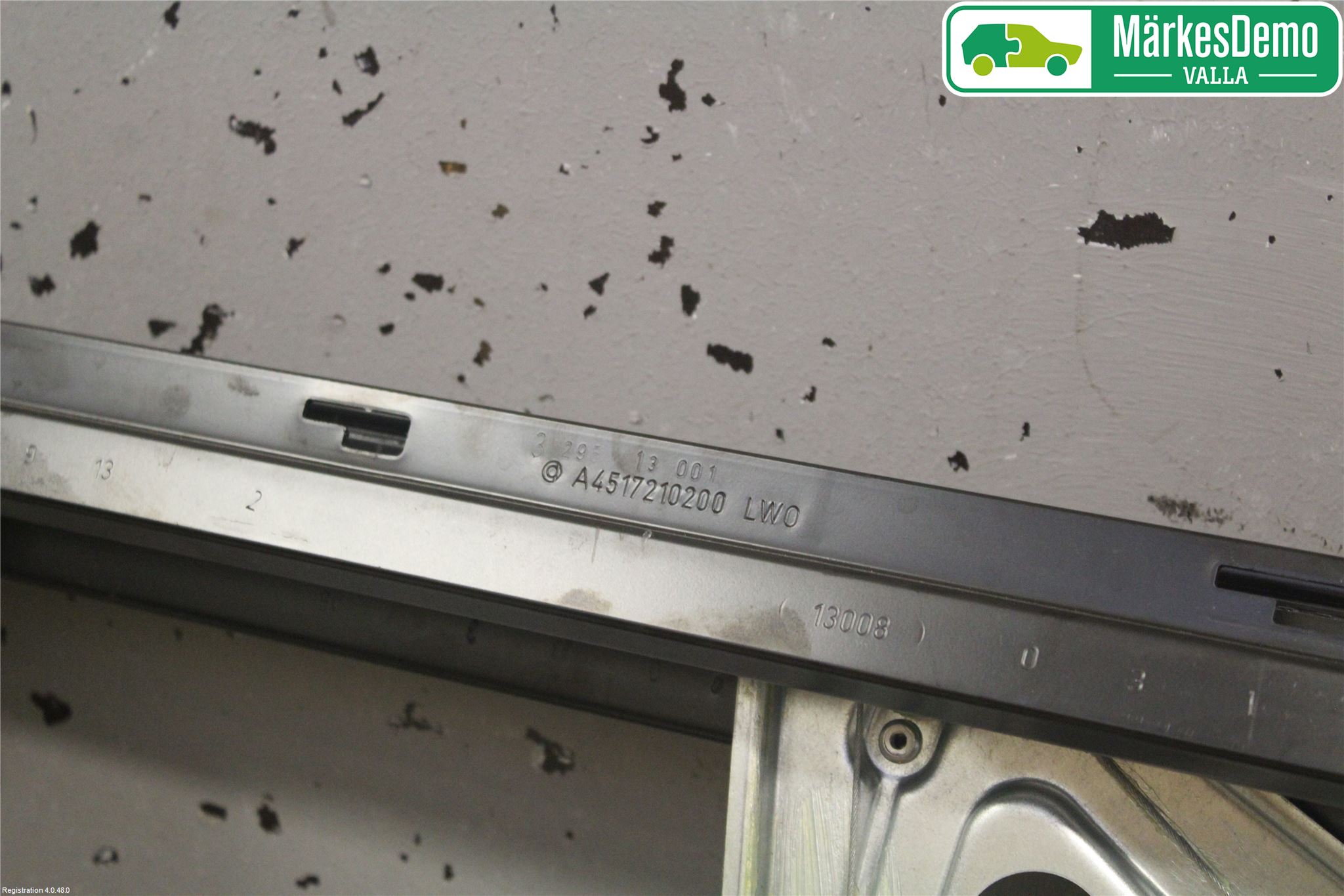 Smart FORTWO II 07-14 Dörruteram