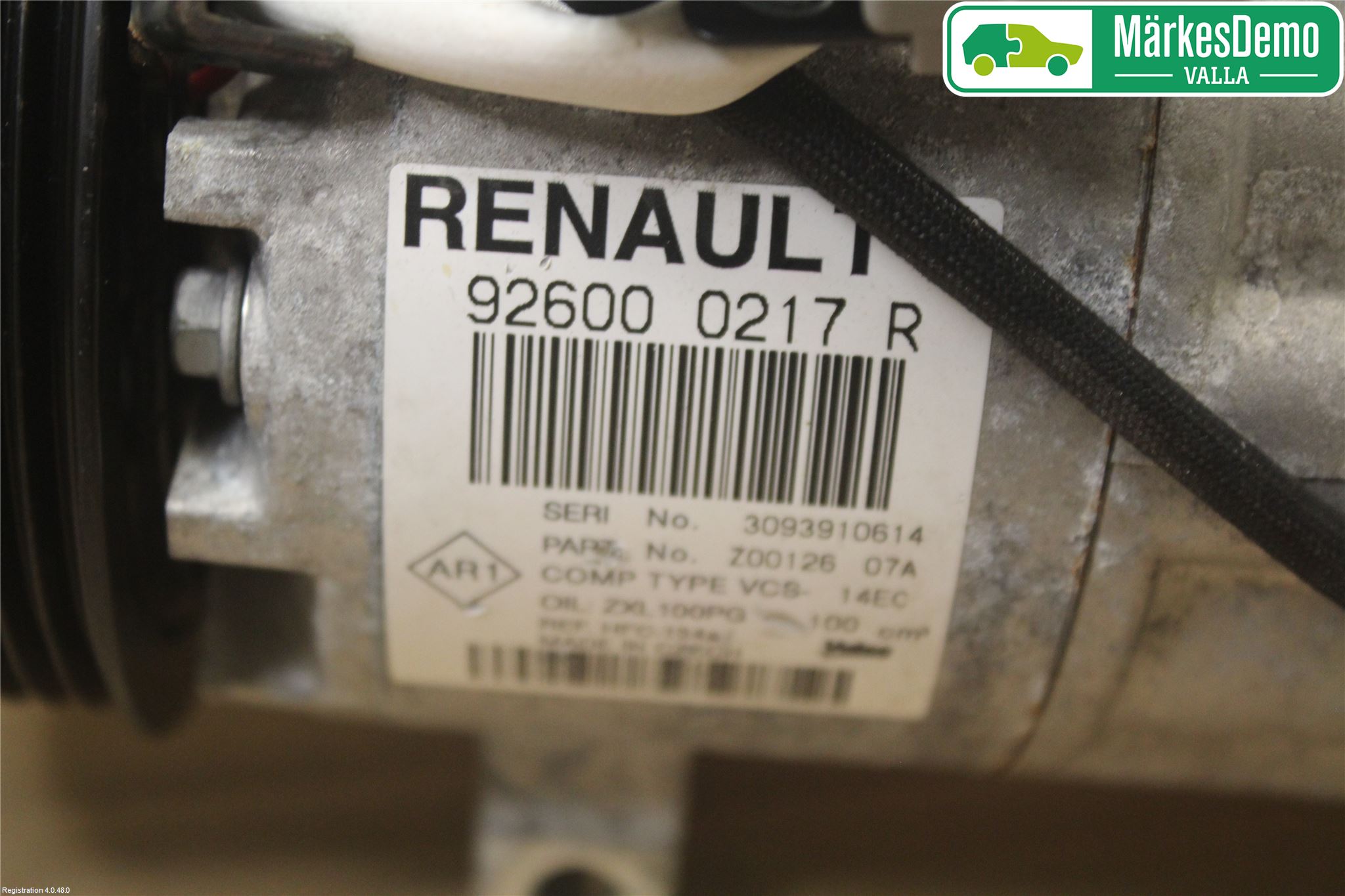 Renault CLIO IV 12-16 Ac Kompressor