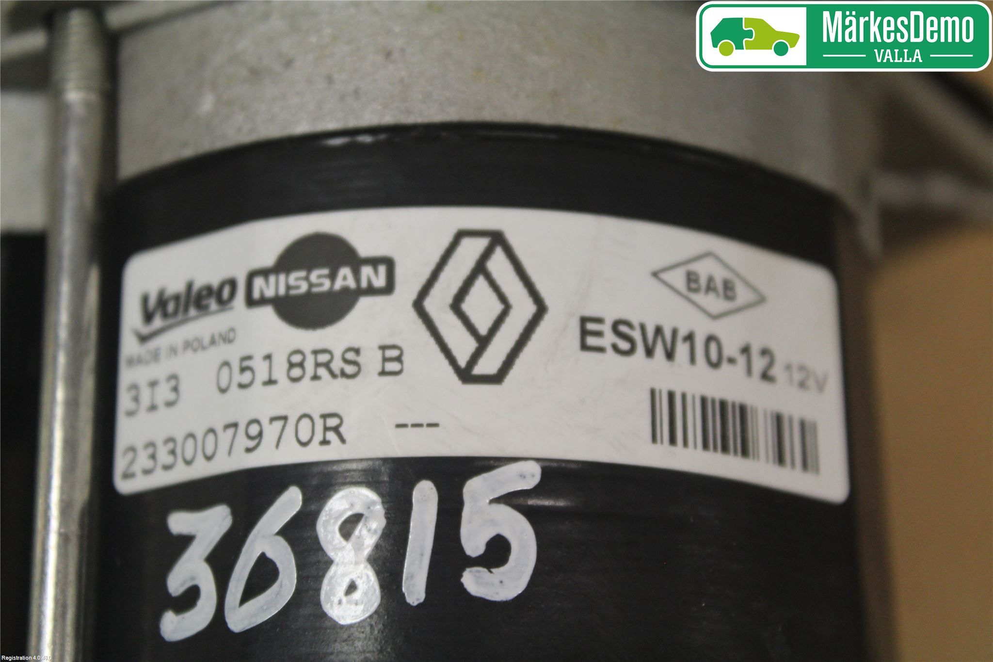 Renault CLIO IV 12-16 Startmotor