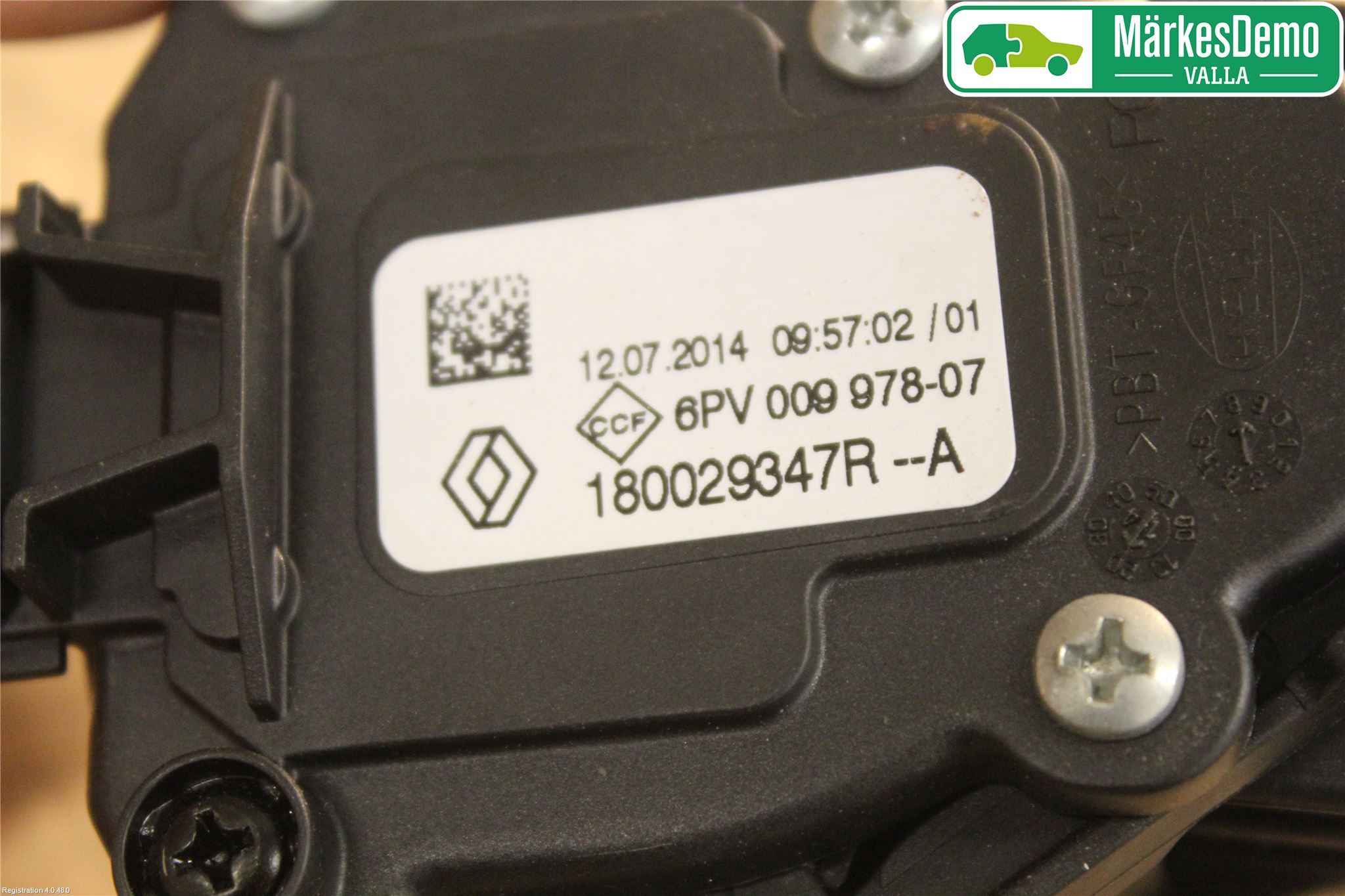 Renault CLIO IV 12-16 Gaspedal