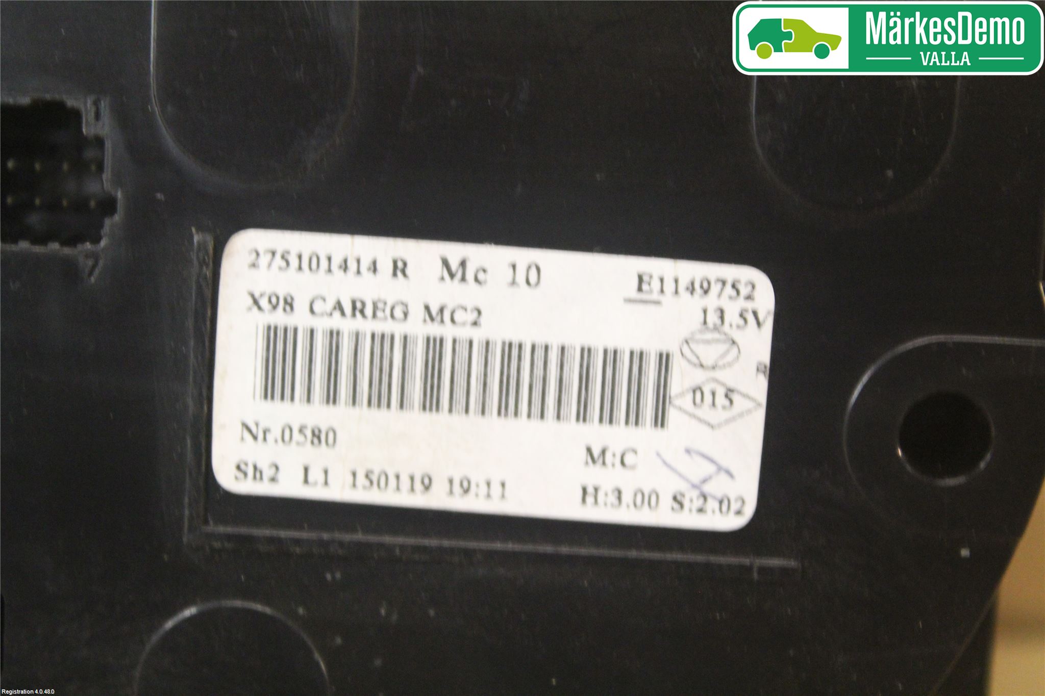 Renault CLIO IV 12-16 Värmereglage