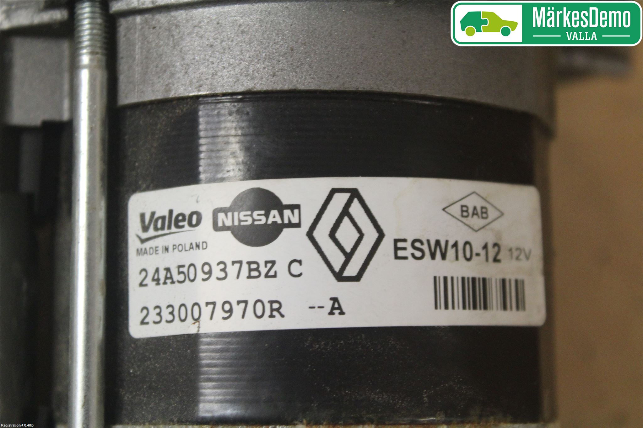 Renault CLIO IV 12-16 Startmotor