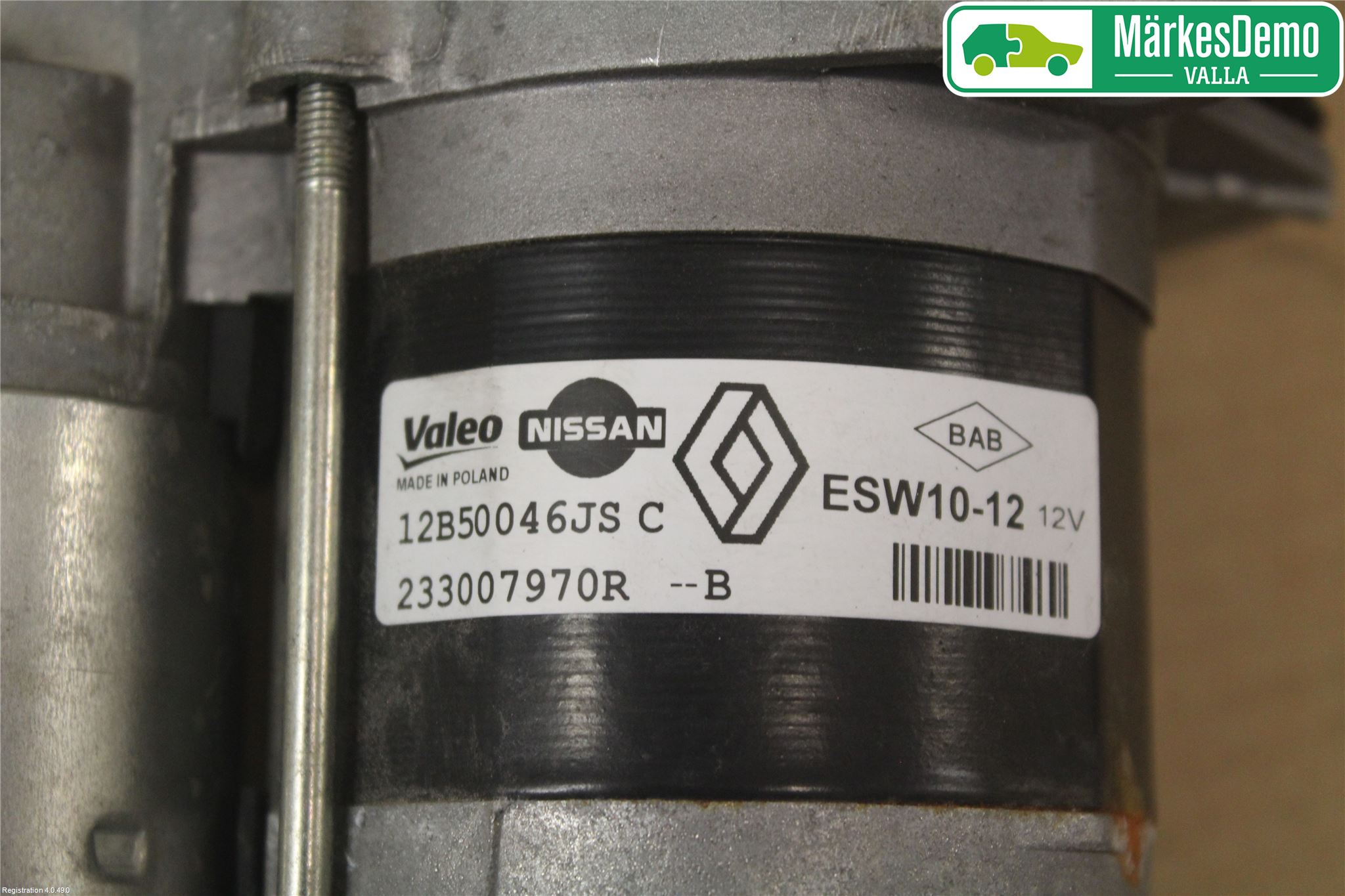 Renault CLIO IV 12-16 Startmotor