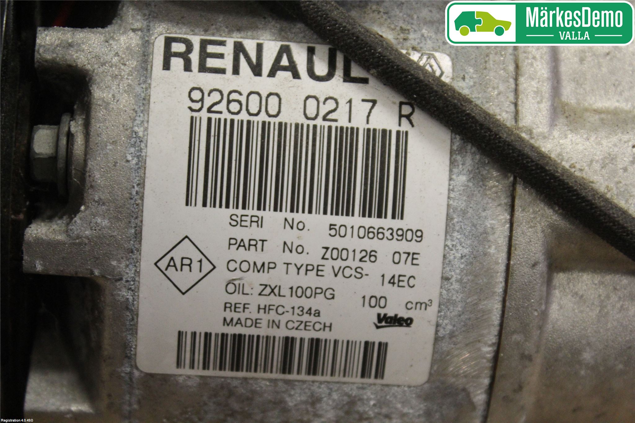 Renault CLIO IV 12-16 Ac Kompressor