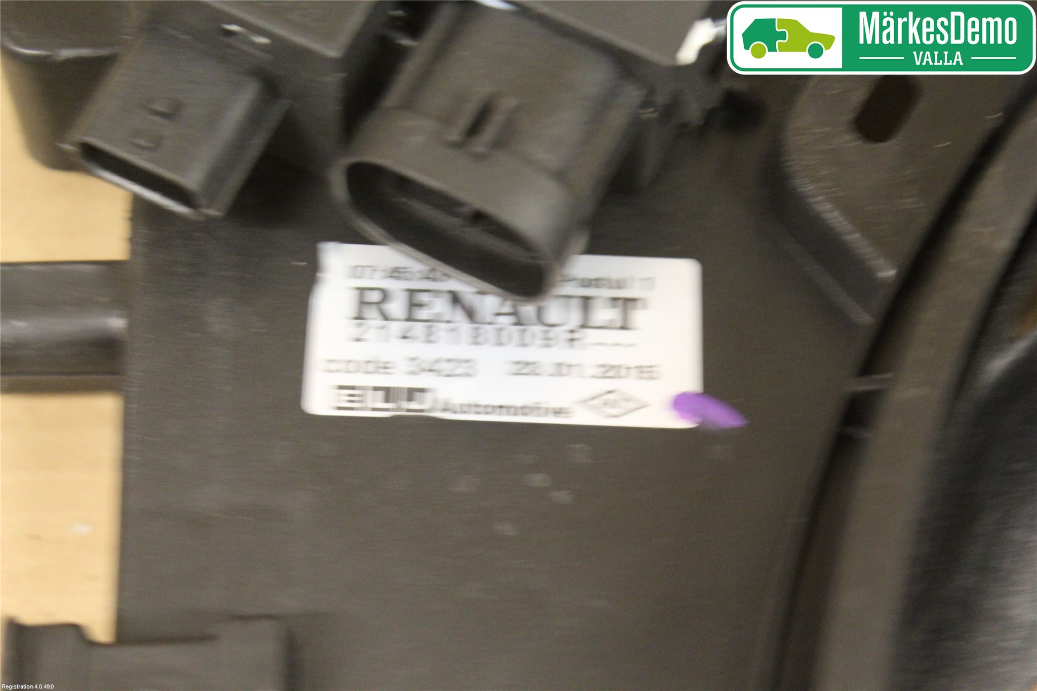 Renault CLIO IV 12-16 Kylfläkt El