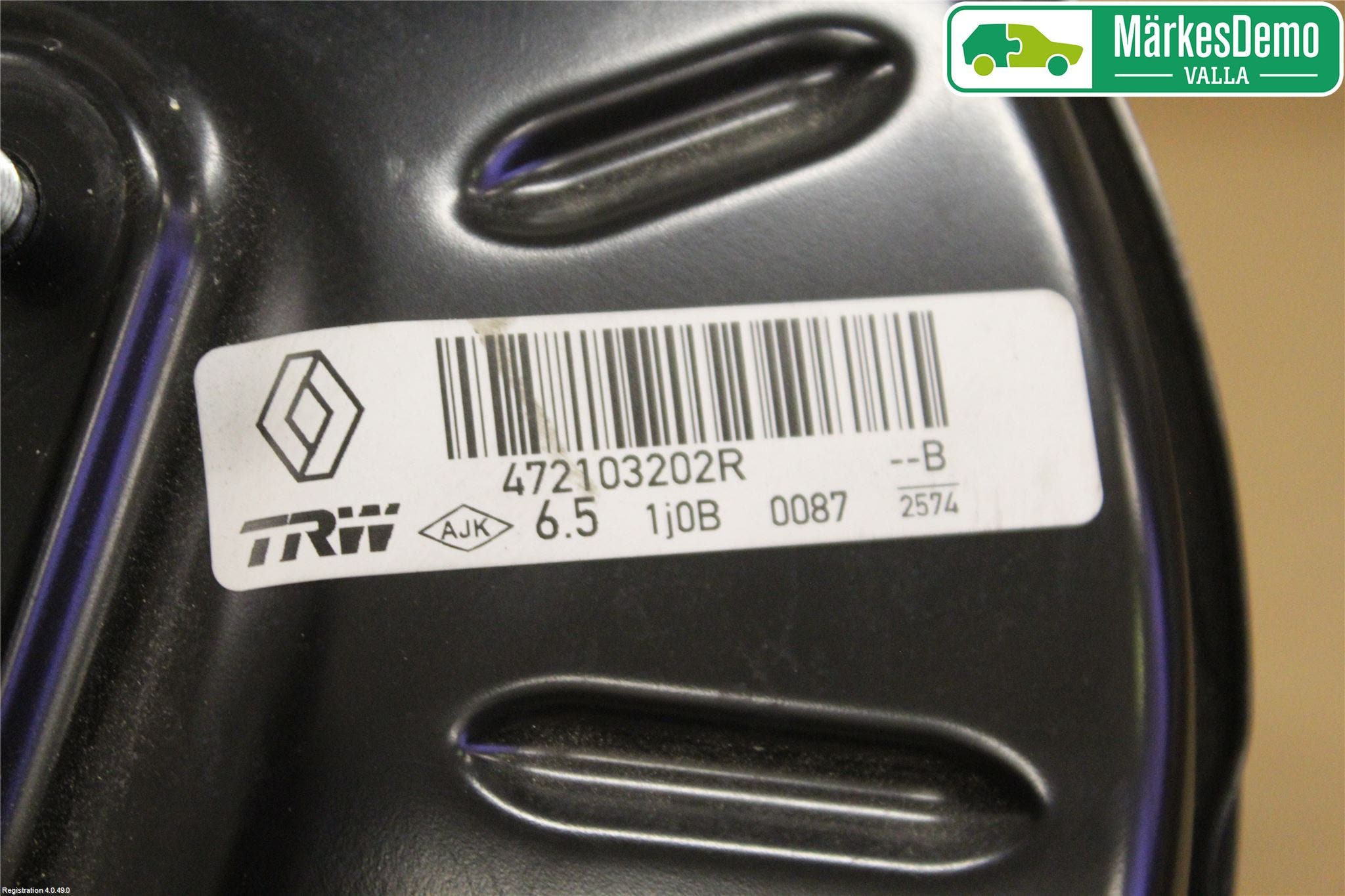 Renault CLIO IV 12-16 Bromsservo