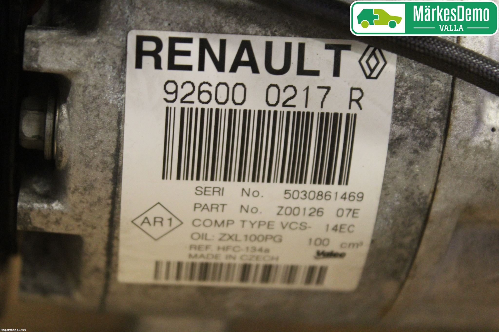 Renault CLIO IV 12-16 Ac Kompressor