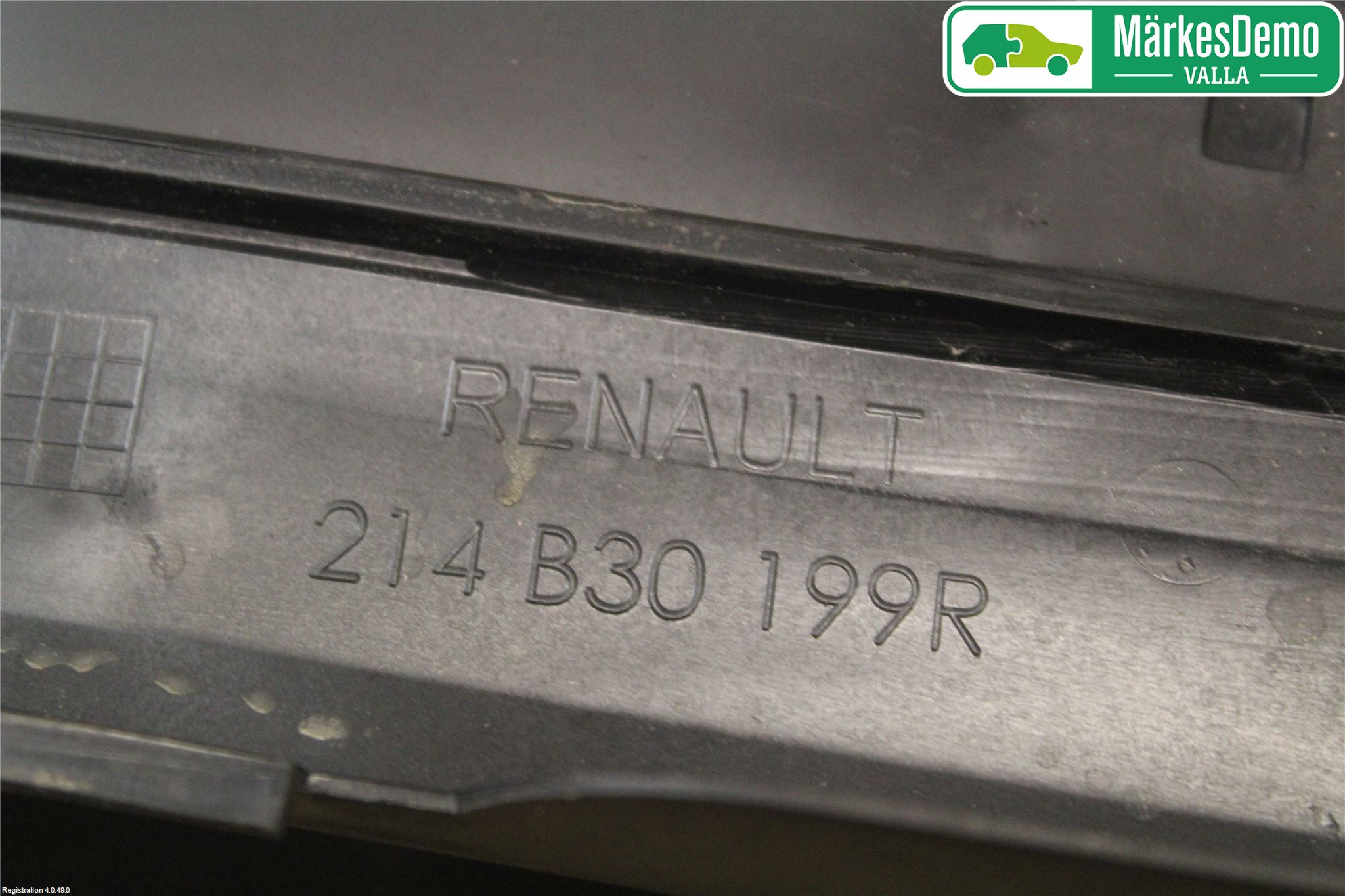 Renault CLIO IV 12-16 Deflektor Plåt-Plast Kylning