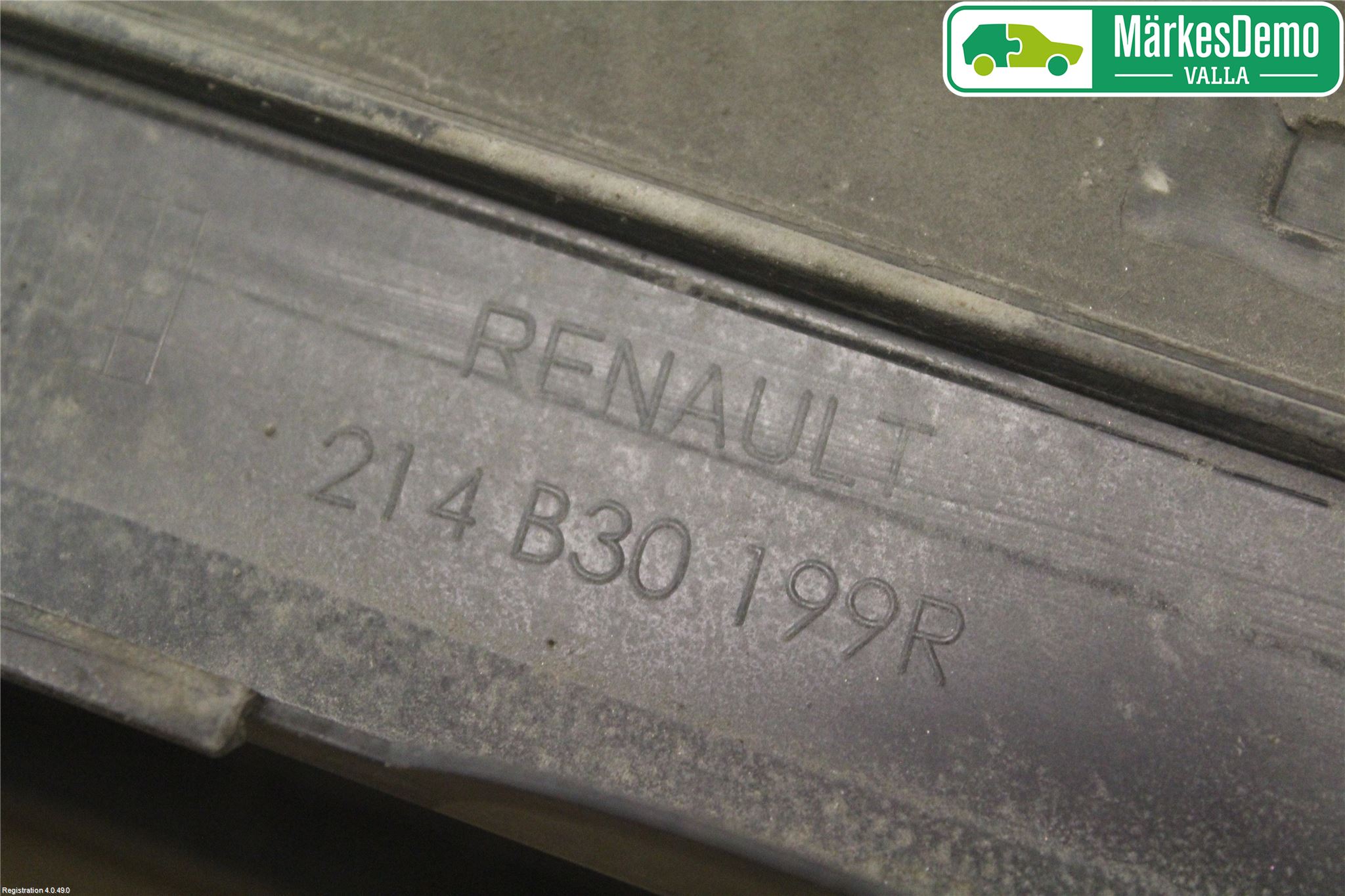Renault CLIO IV 12-16 Deflektor Plåt-Plast Kylning