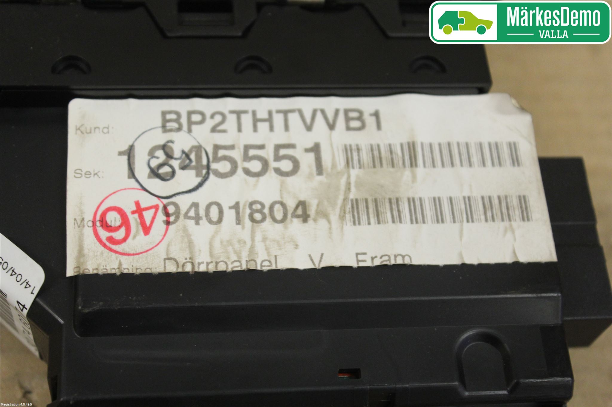 Volvo V70 05-08 Strömställare Elhiss