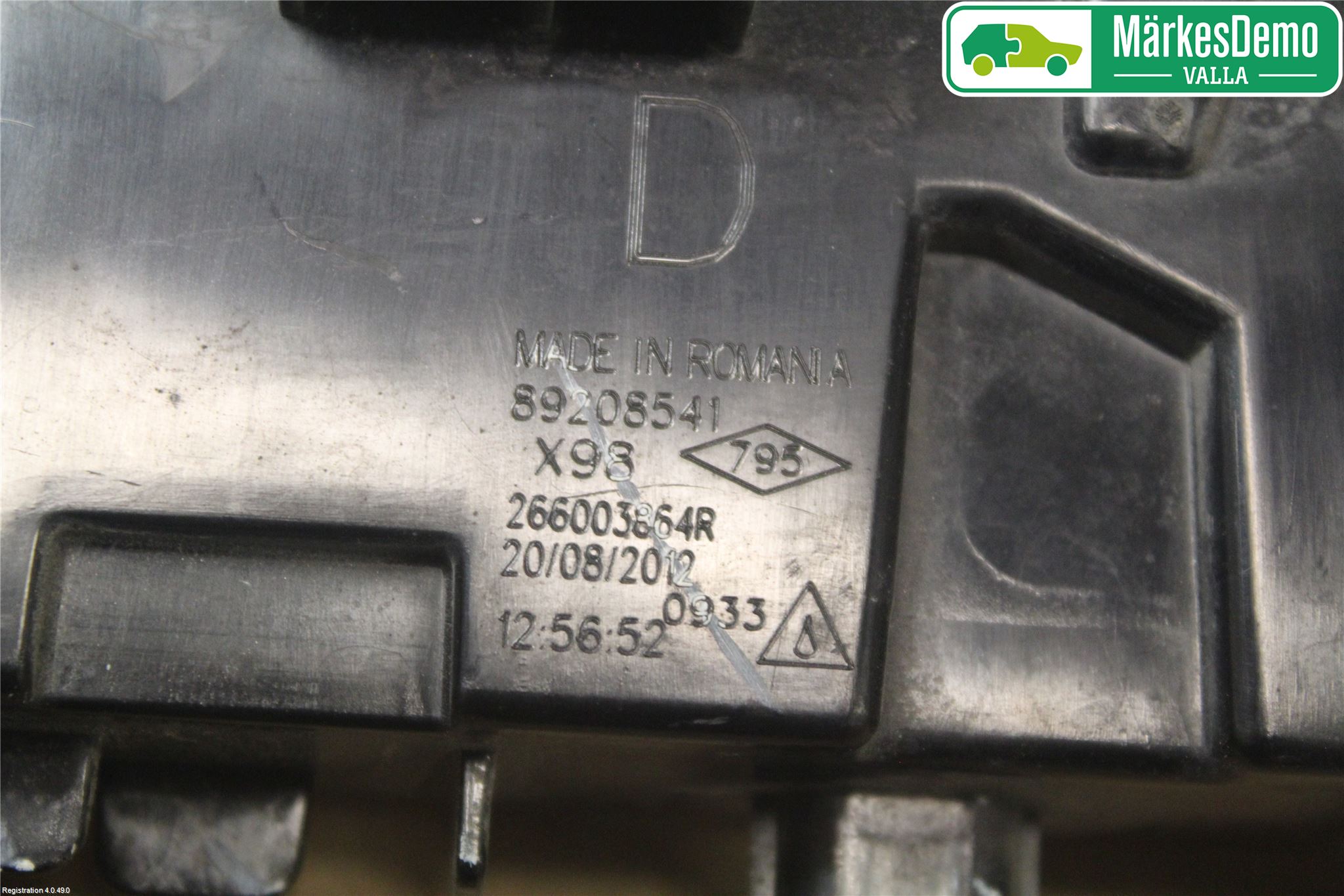 Renault CLIO IV 12-16 Positionsljus Fram Hö