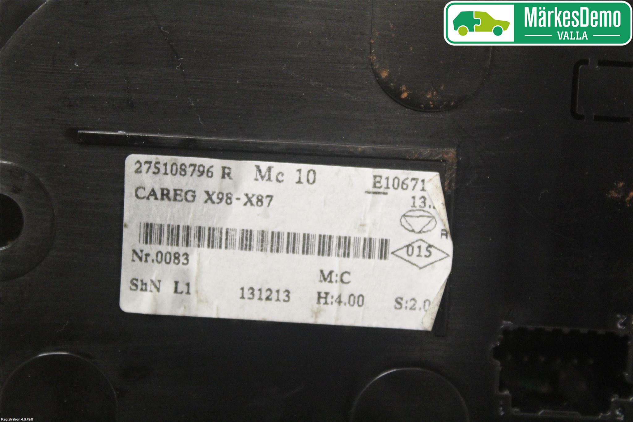 Renault CLIO IV 12-16 Värmereglage