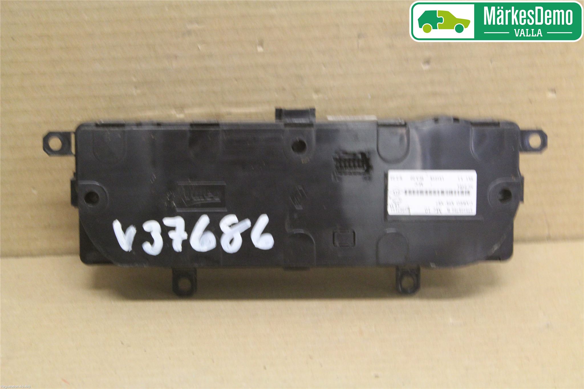 Renault CLIO IV 12-16 Värmereglage