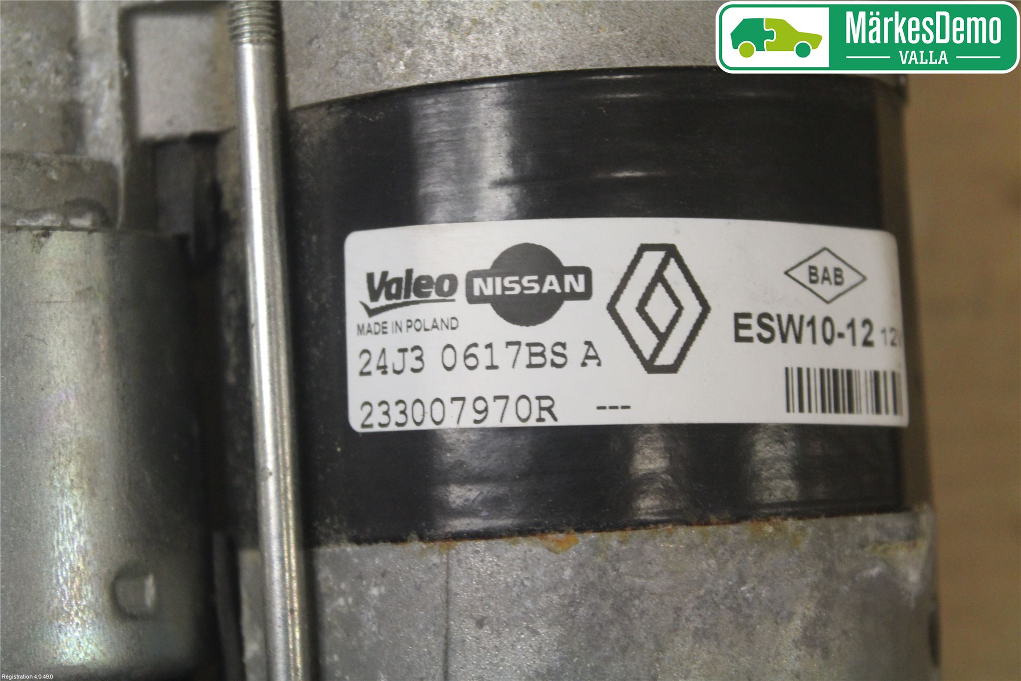 Renault CLIO IV 12-16 Startmotor