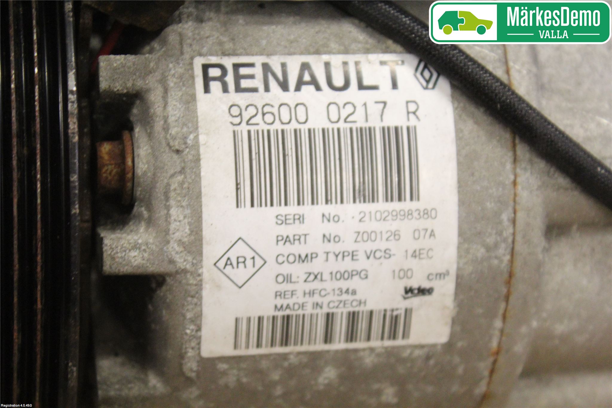 Renault CLIO IV 12-16 Ac Kompressor