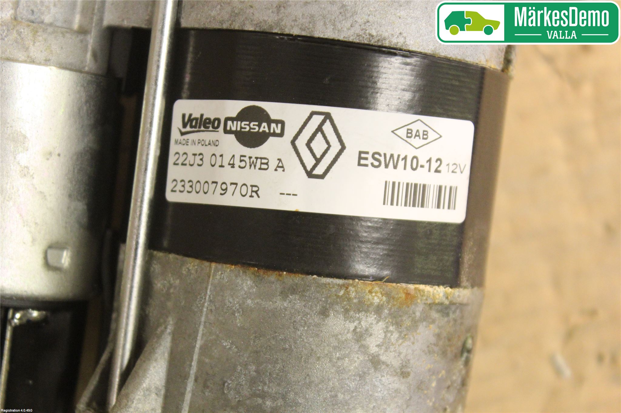 Renault CLIO IV 12-16 Startmotor