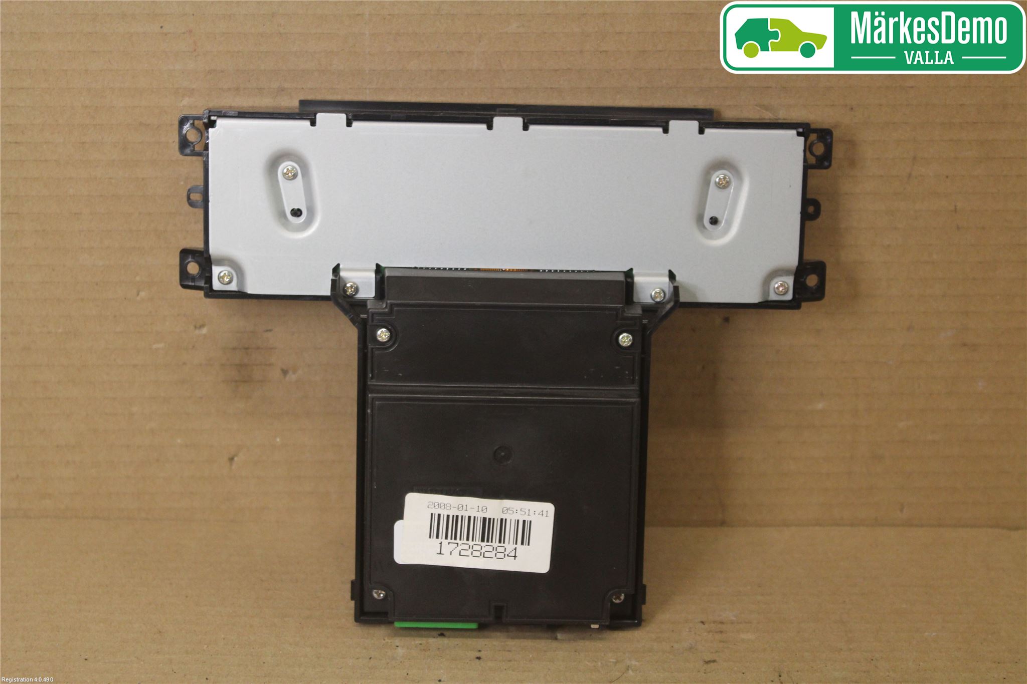 Volvo V70 08-13 Kontrolldisplay