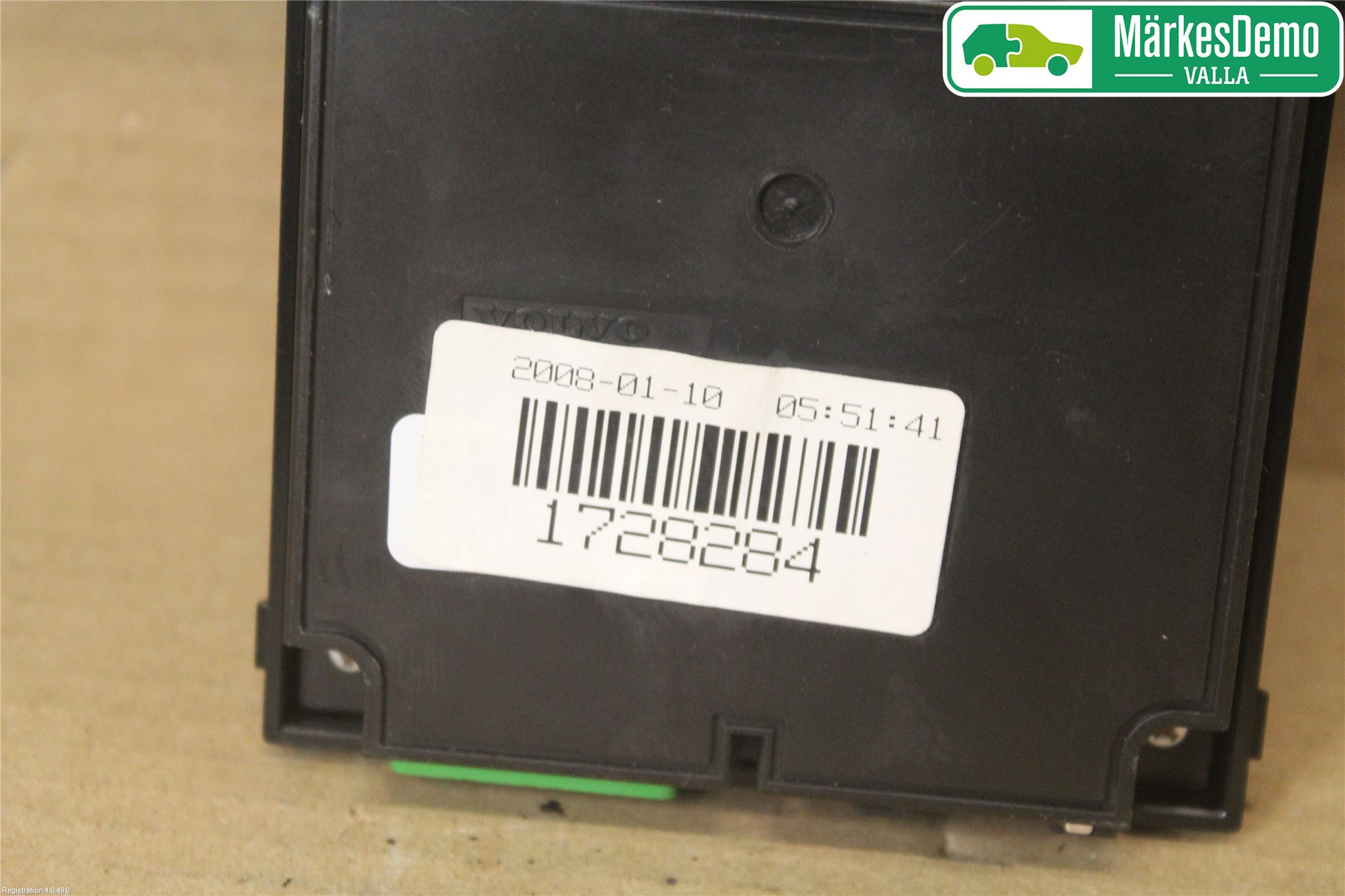 Volvo V70 08-13 Kontrolldisplay