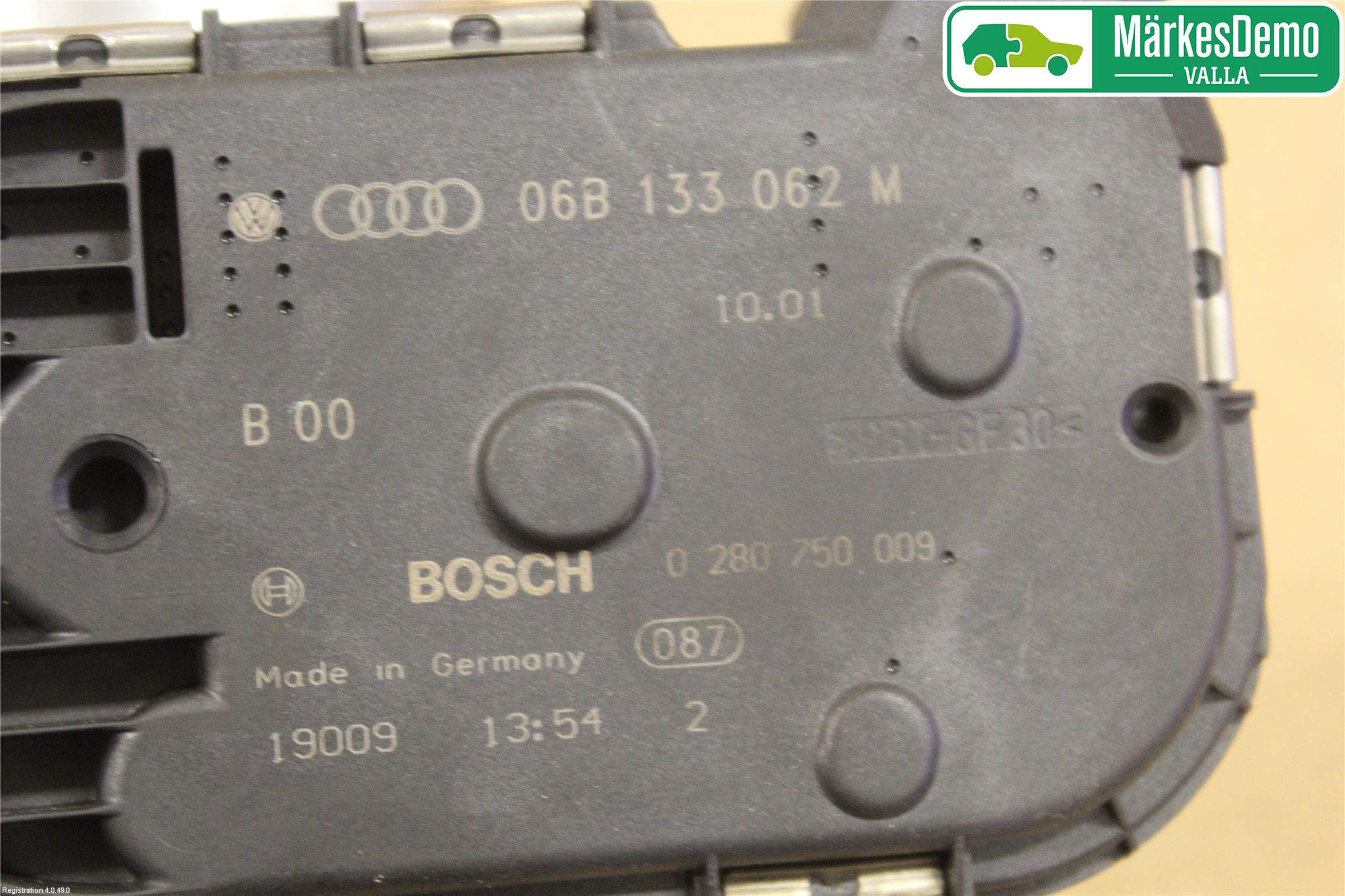 Audi A4/S4 01-05 Injspjällhus