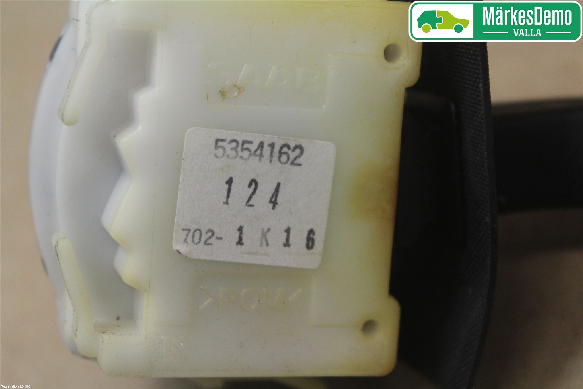 Saab 9-5 -05 Spak Torkar-Spolomk