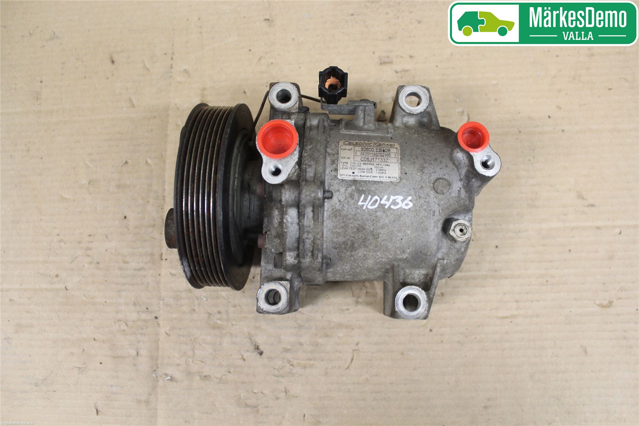 Nissan NAVARA 05-16 Ac Kompressor